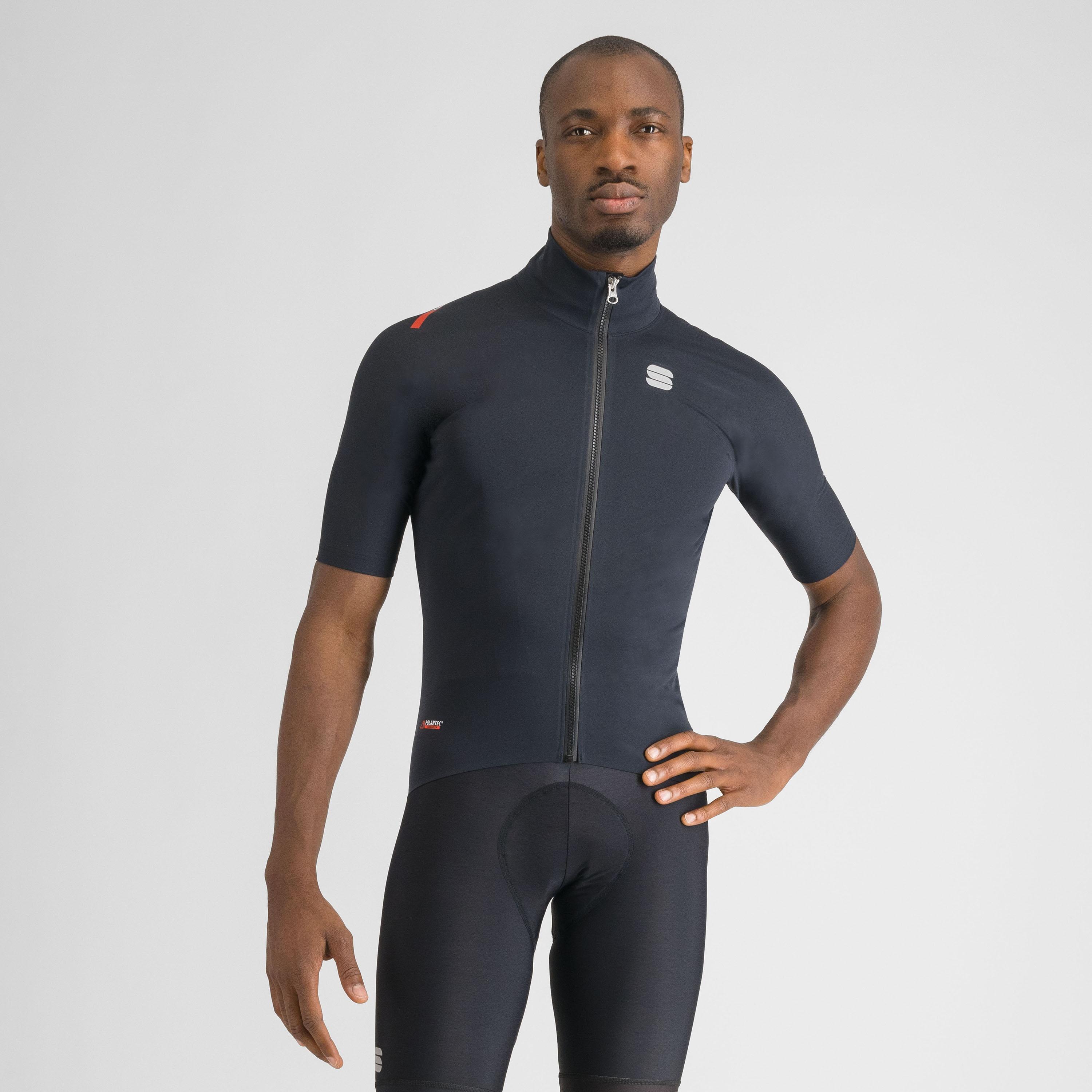 Fiandre pro 2 jacket short sleeves - black - sportful