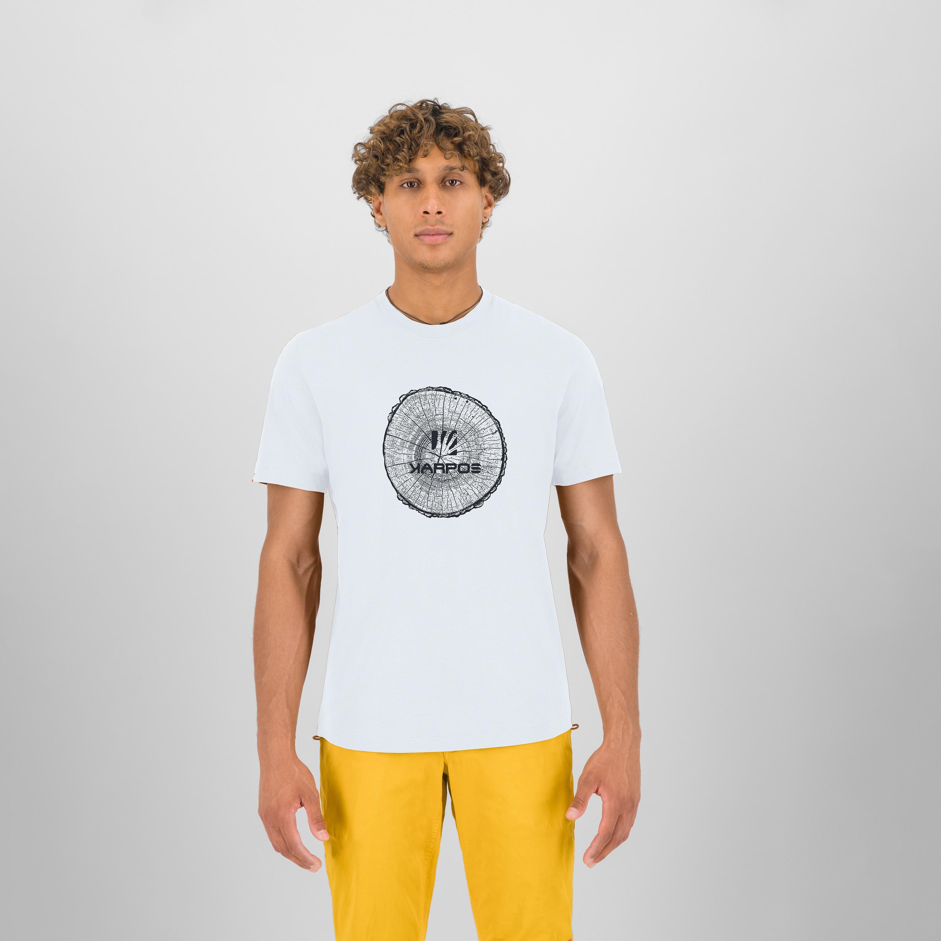 Anemone evo t-shirt - bright white/vulcan - karpos