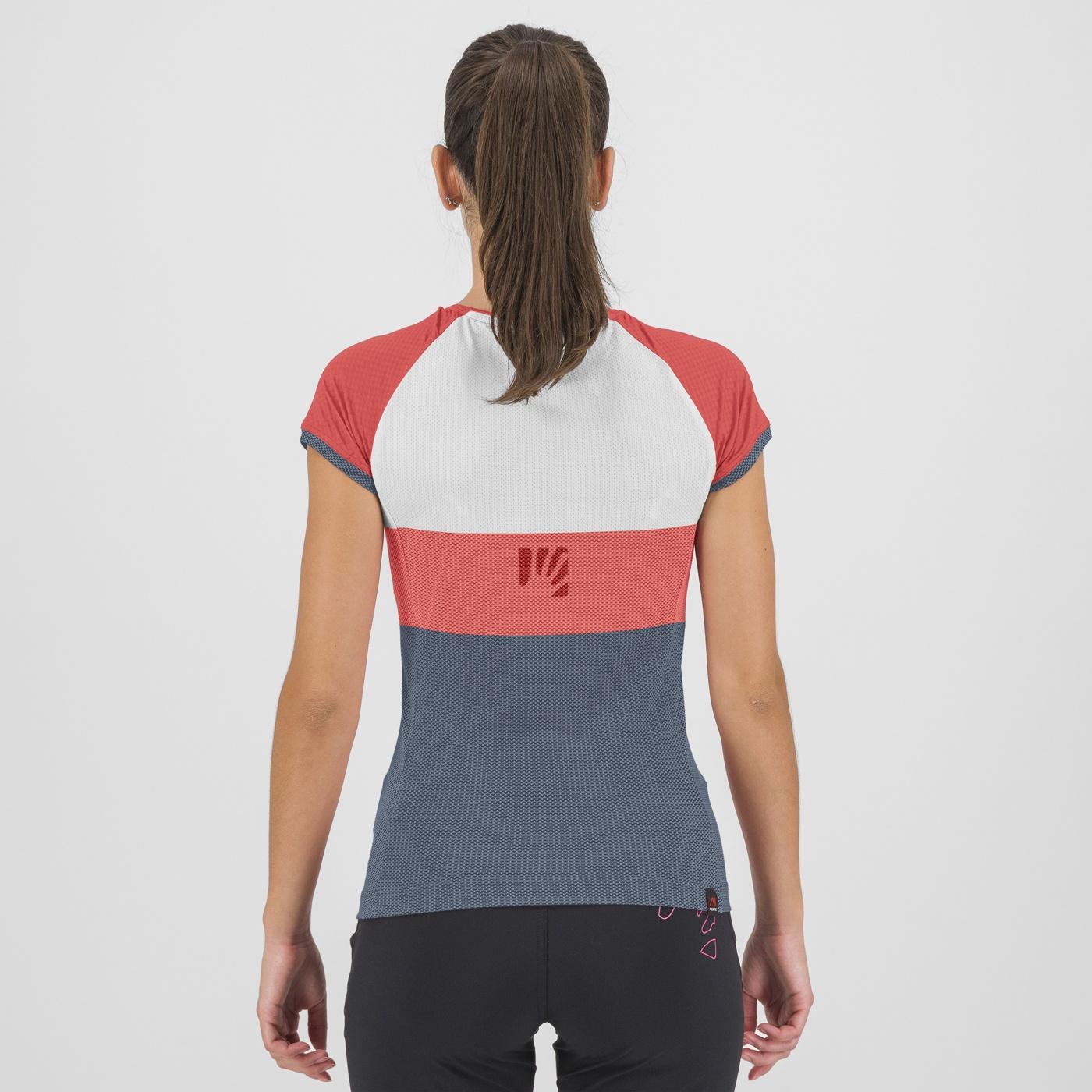 Moved evo w jersey - hot coral/cloud dancer/vintage - karpos