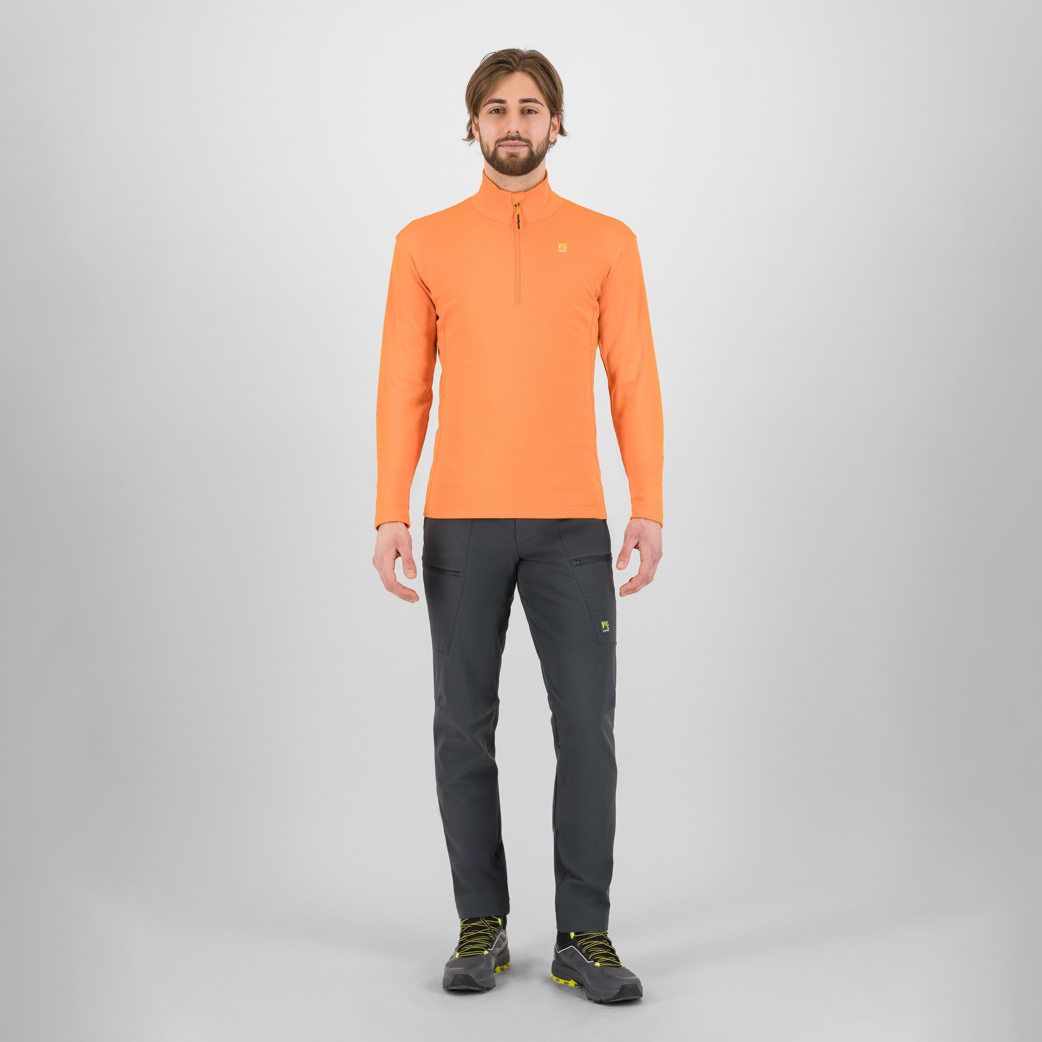Pizzocco half zip - vibr.orange - karpos
