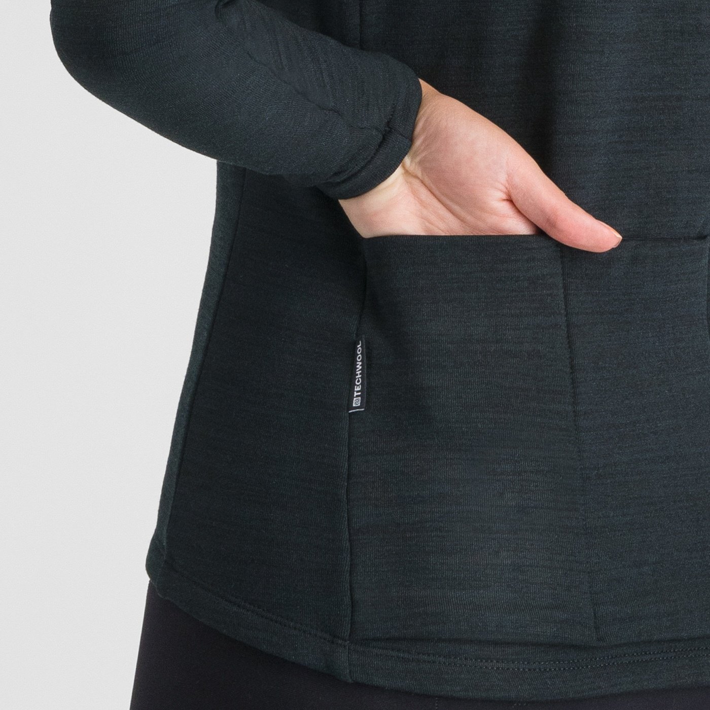 Supergiara wool w jersey - black - sportful