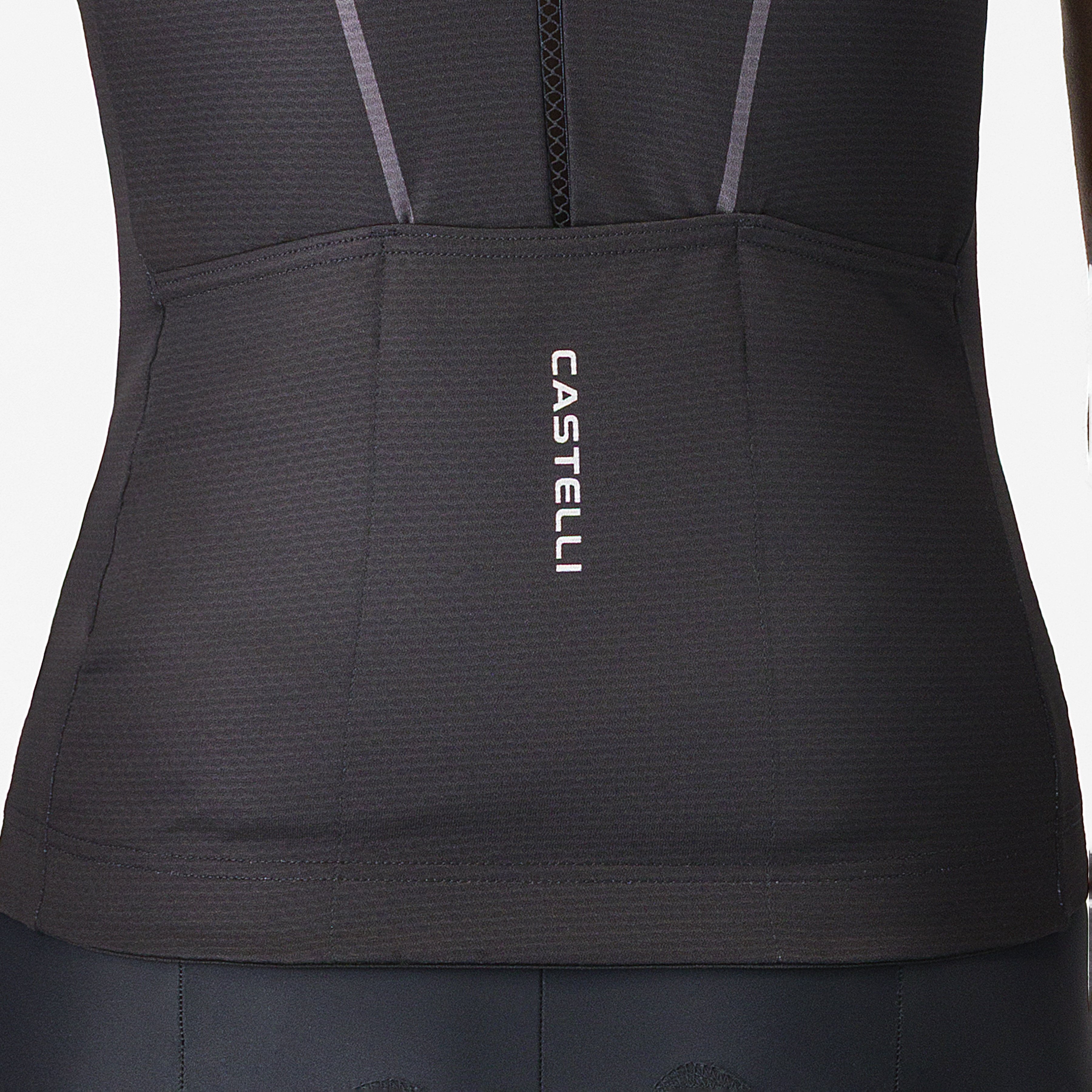 Anima flow sleeveless - black/white - castelli