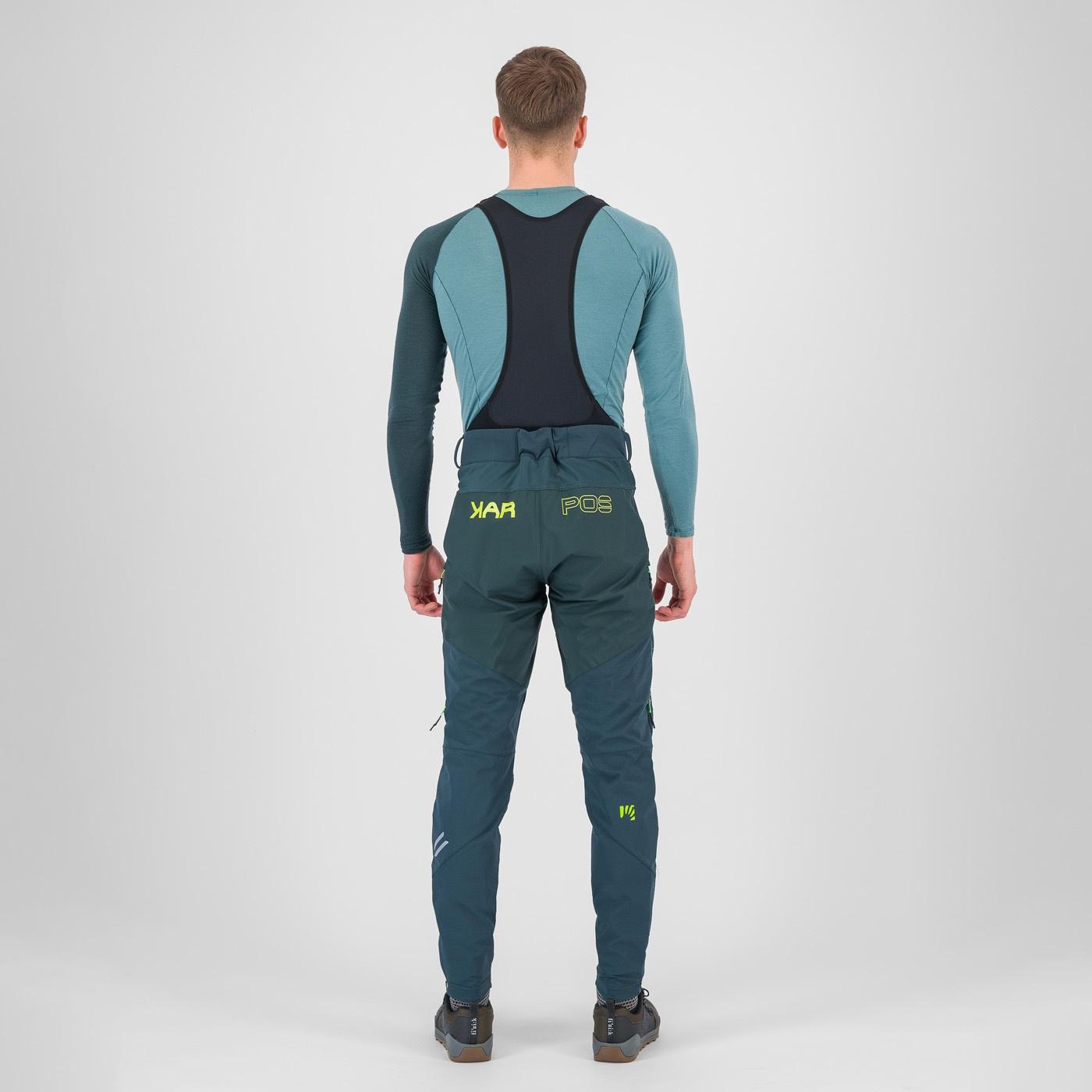Val viola winter pant - forest/kiwi colada - karpos