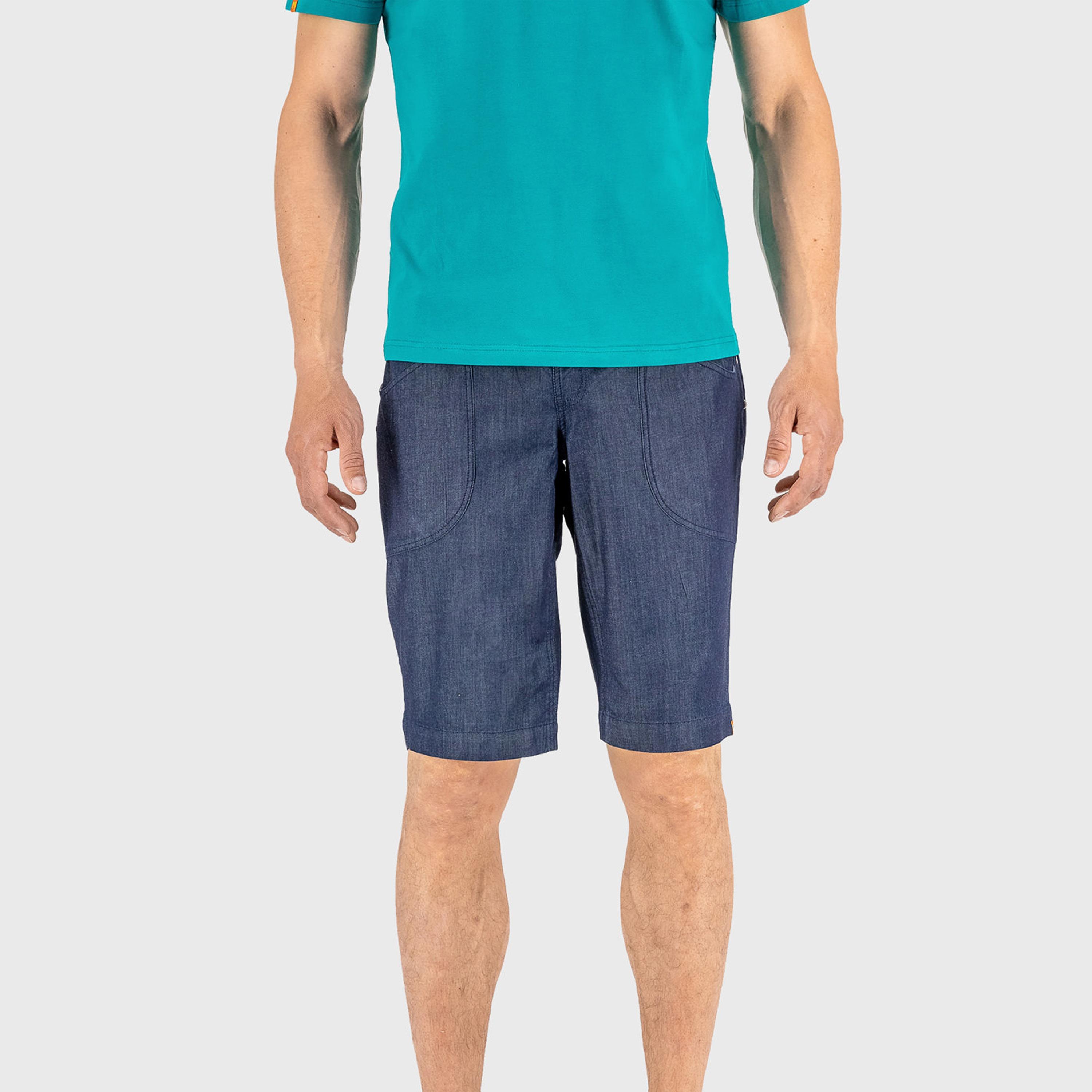 Castegner light jeans bermuda - dark blue - karpos