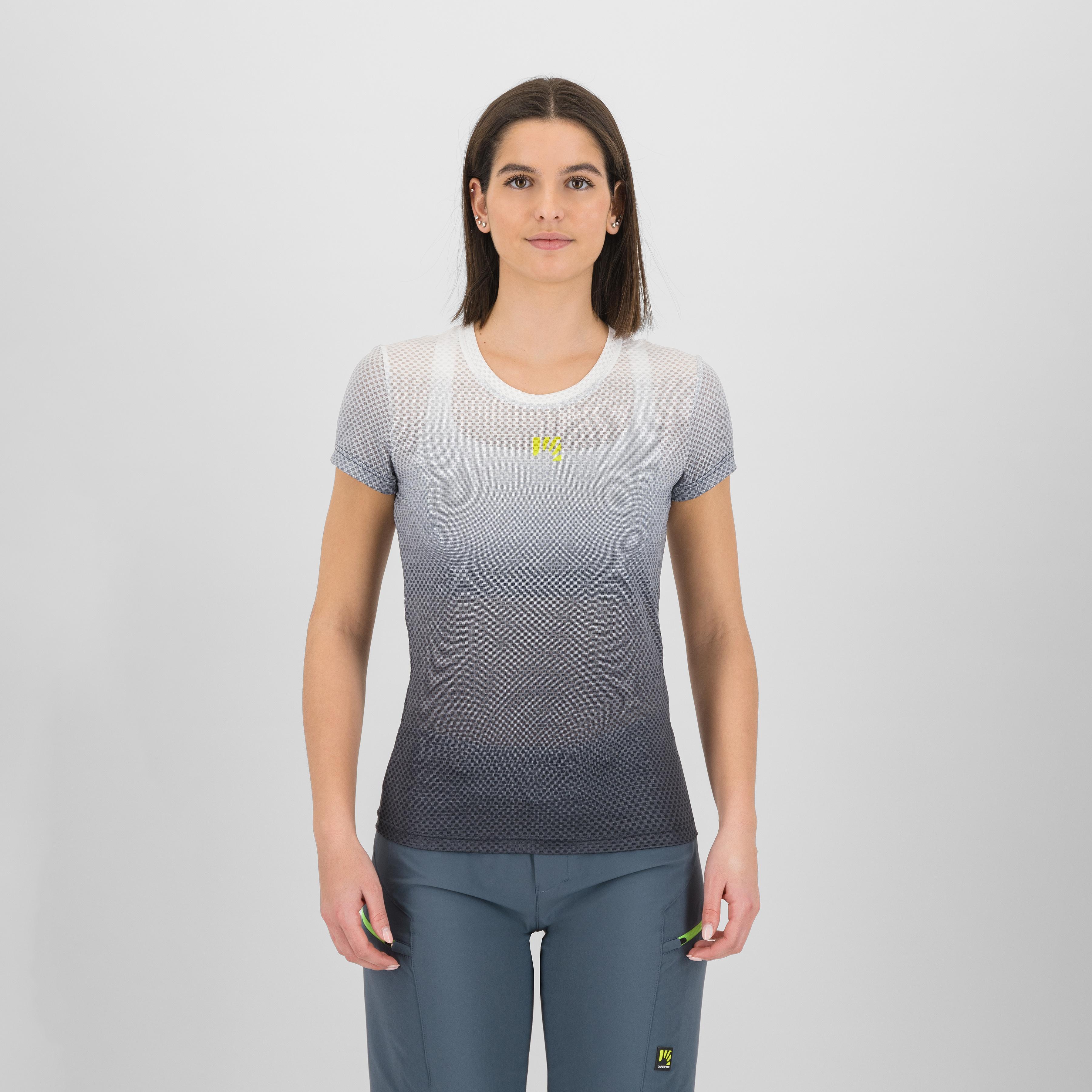 Verve mesh w t-shirt - vulcan/bright white - karpos