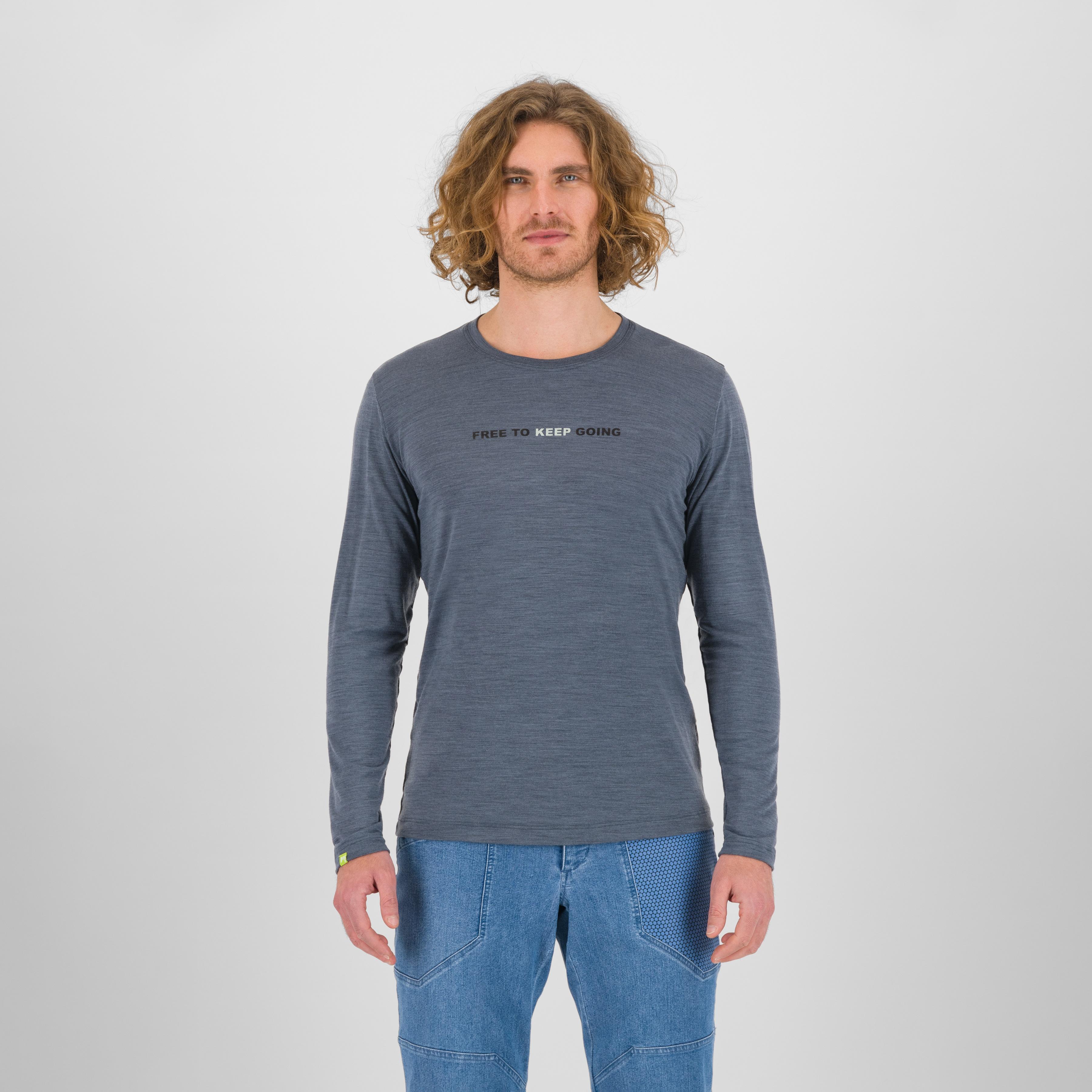 Coppolo merino ls - woodl.gray - karpos