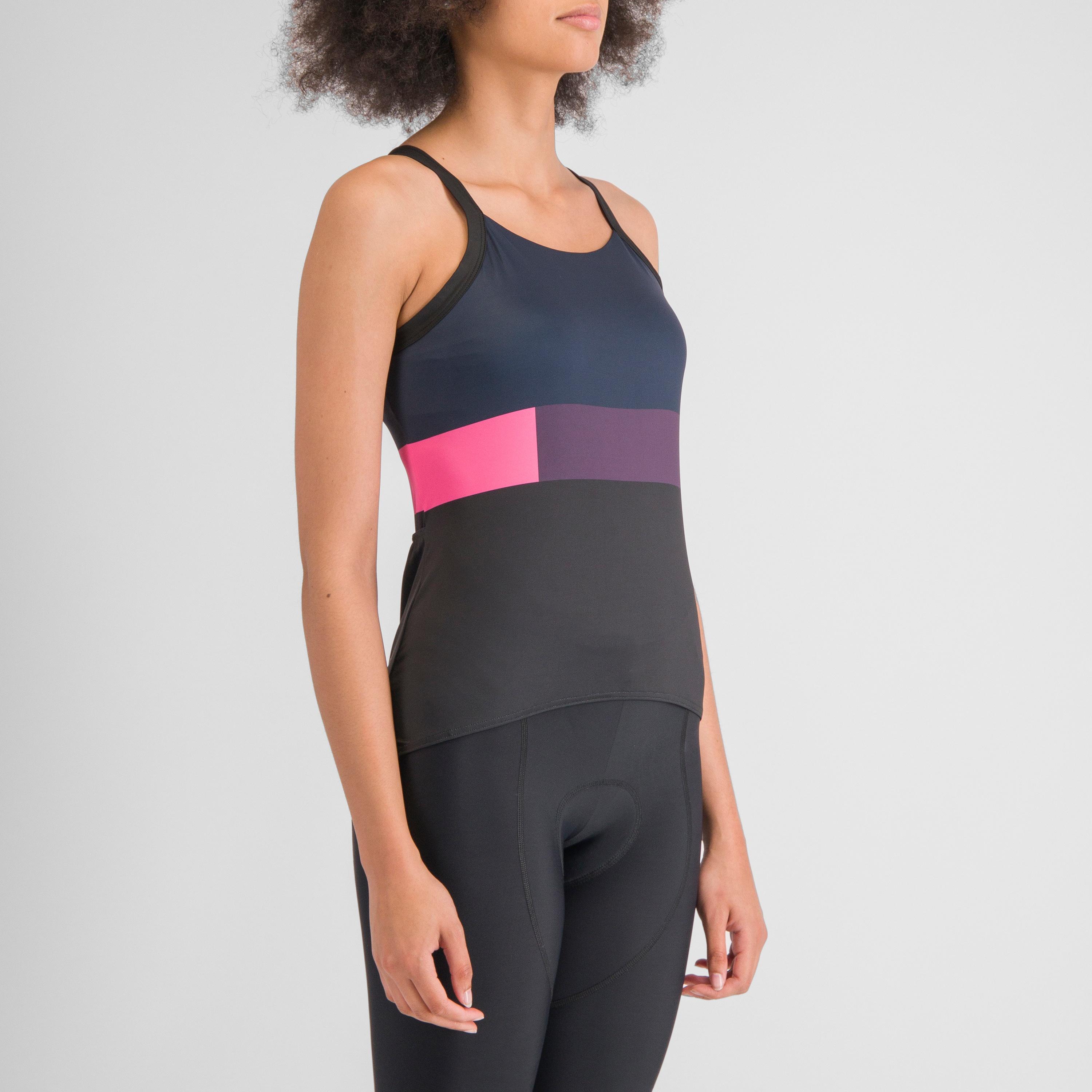 Snap w top - black galaxy blue - sportful