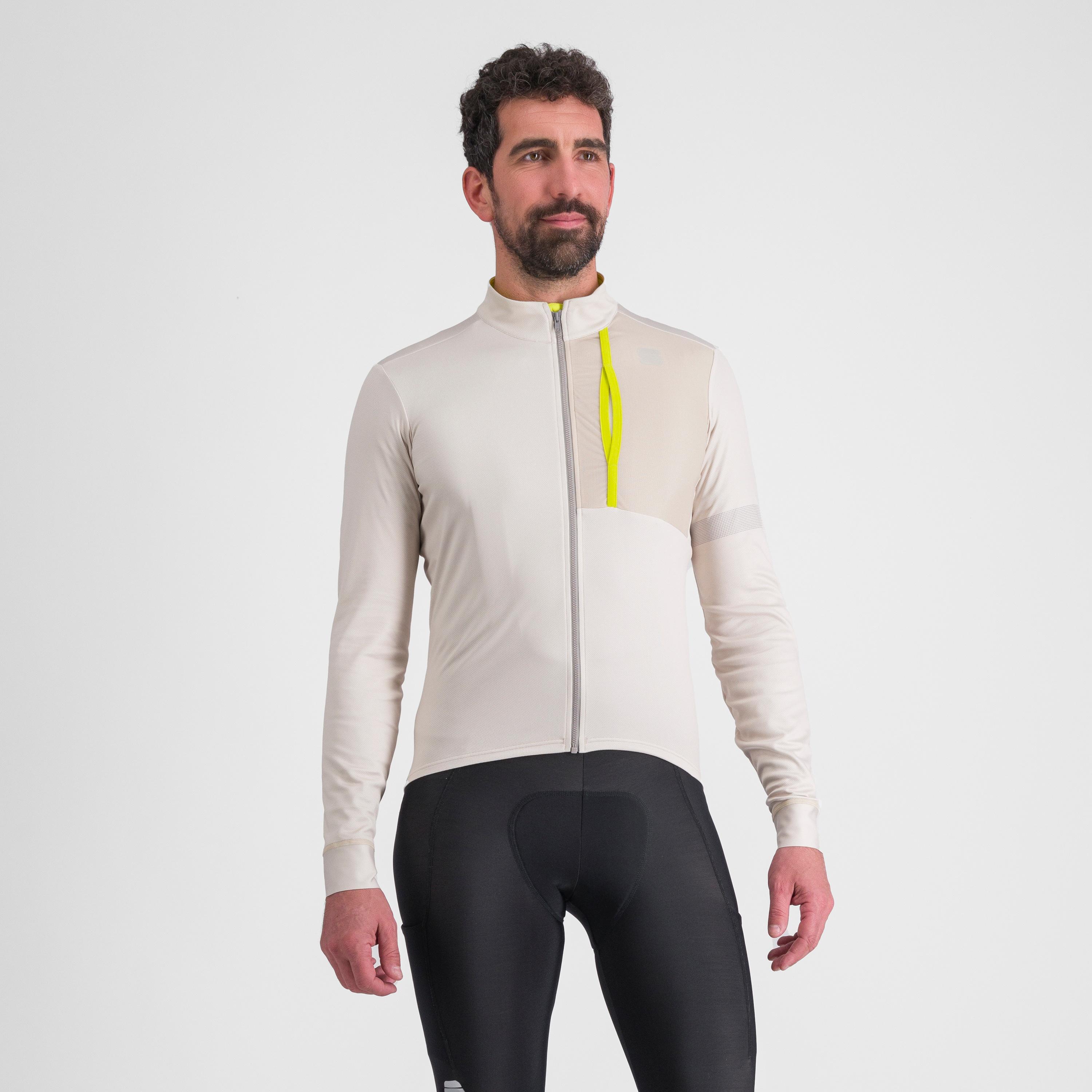 Supergiara thermal jersey - warm cement - sportful