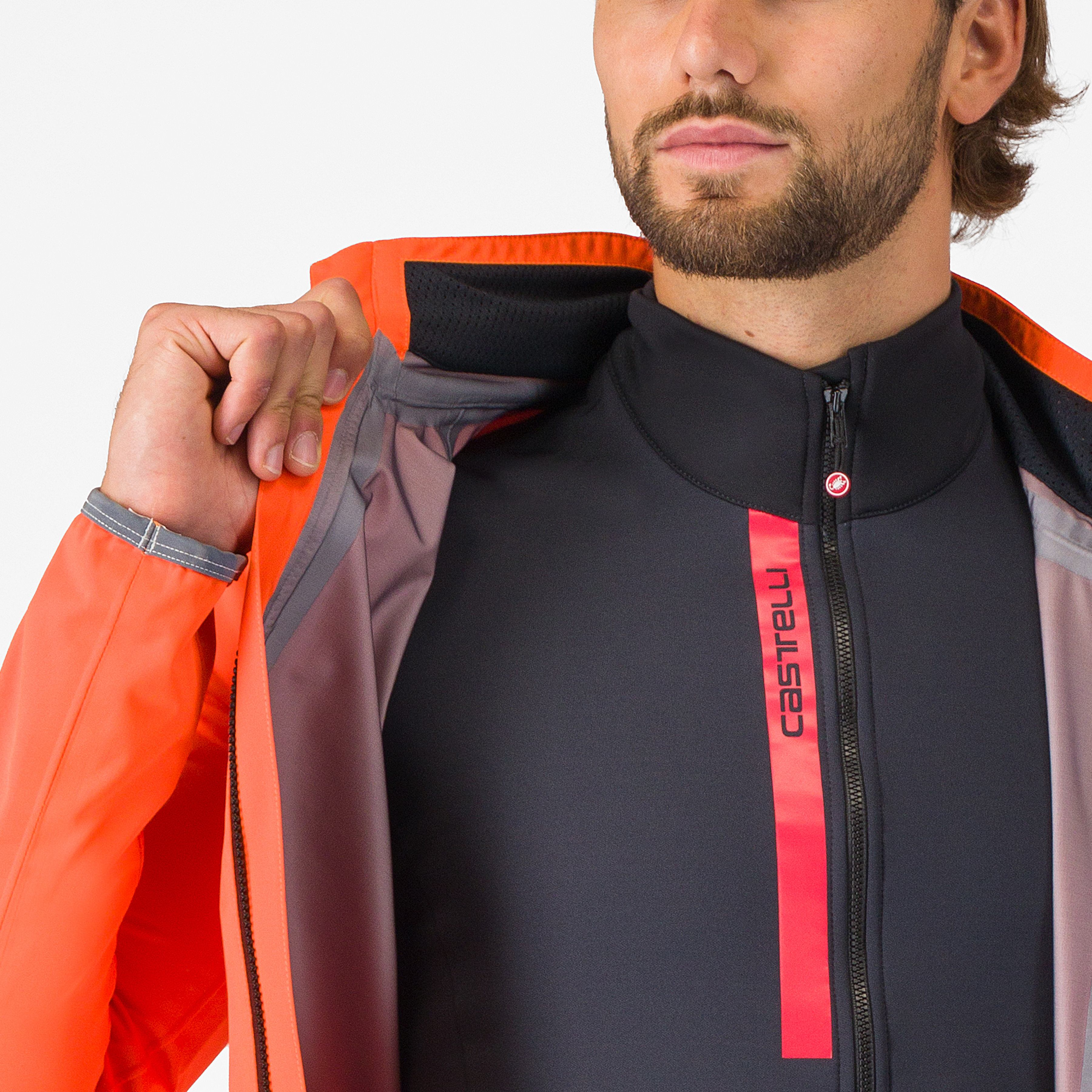 Gavia lite jacket - brilliant orange - castelli