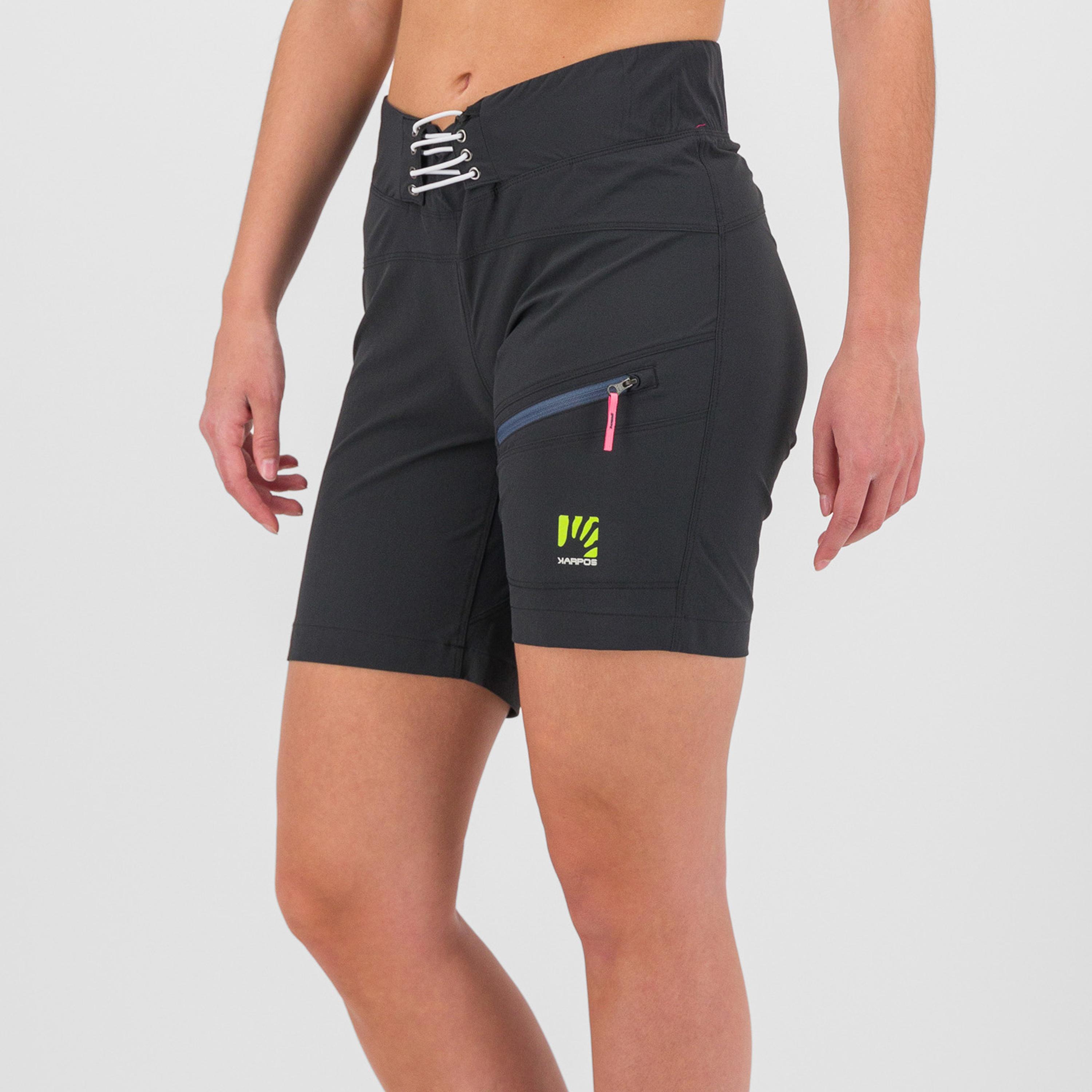 Val di dentro w bermuda - black/ombre blue - karpos