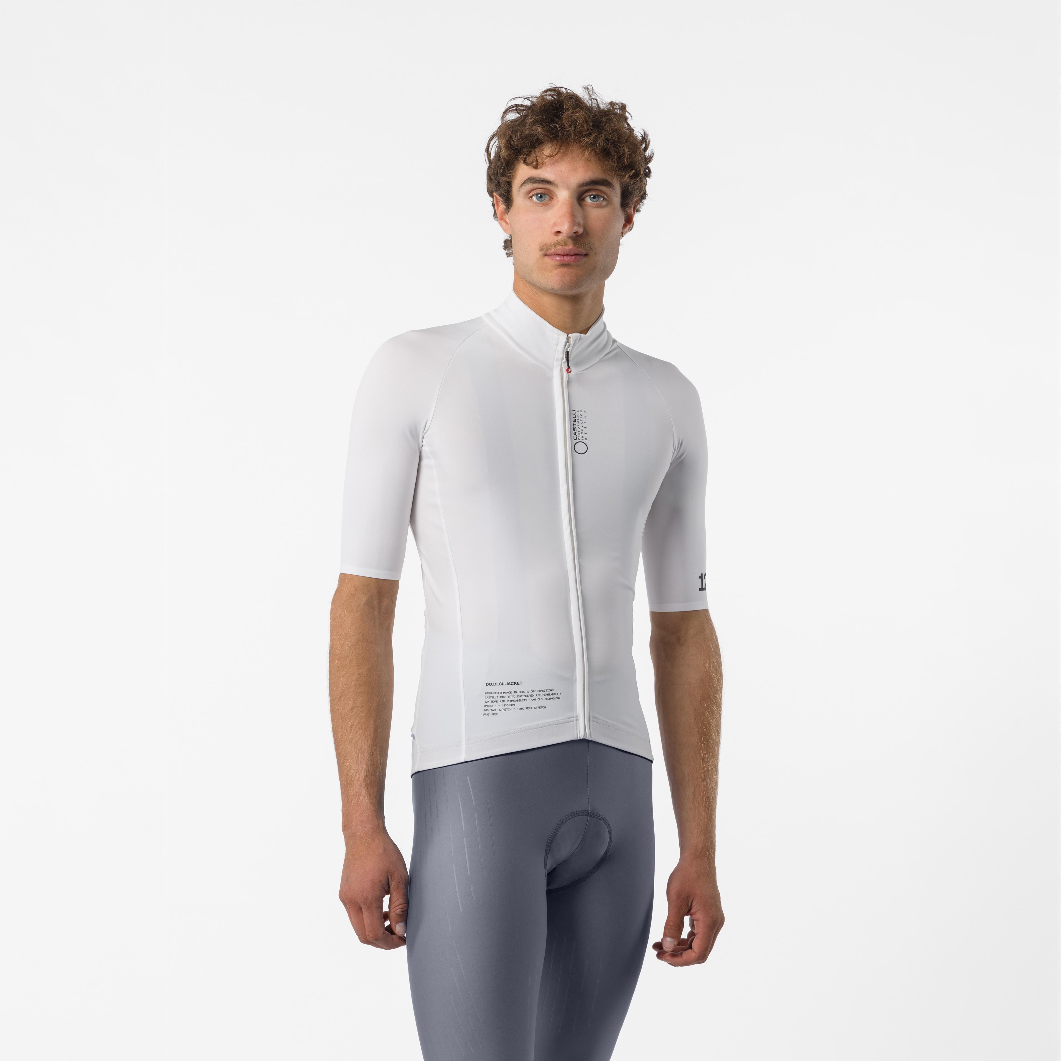 Do,di,ci, short sleeve jacket - ivory - castelli