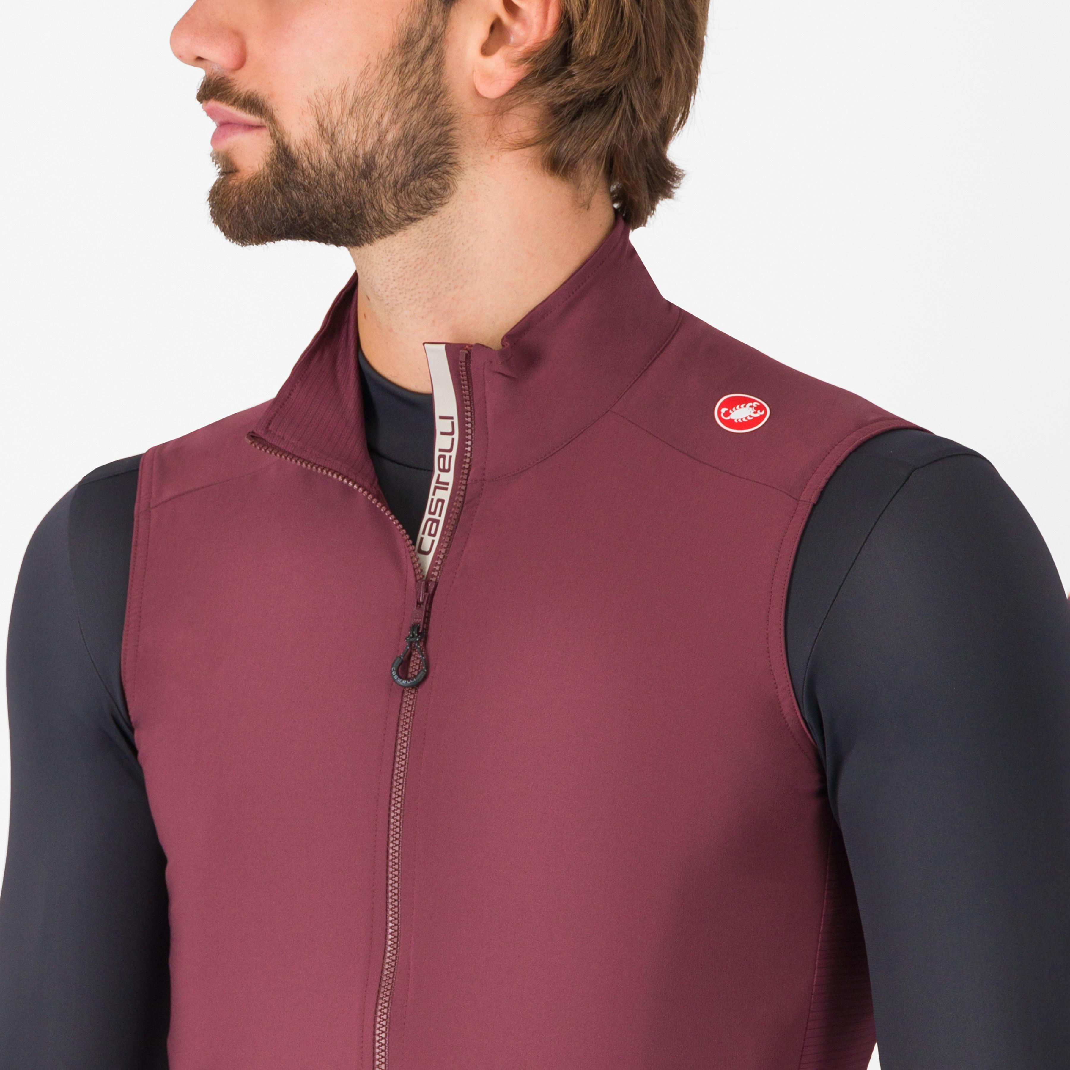 Espresso vest - deep bordeaux - castelli