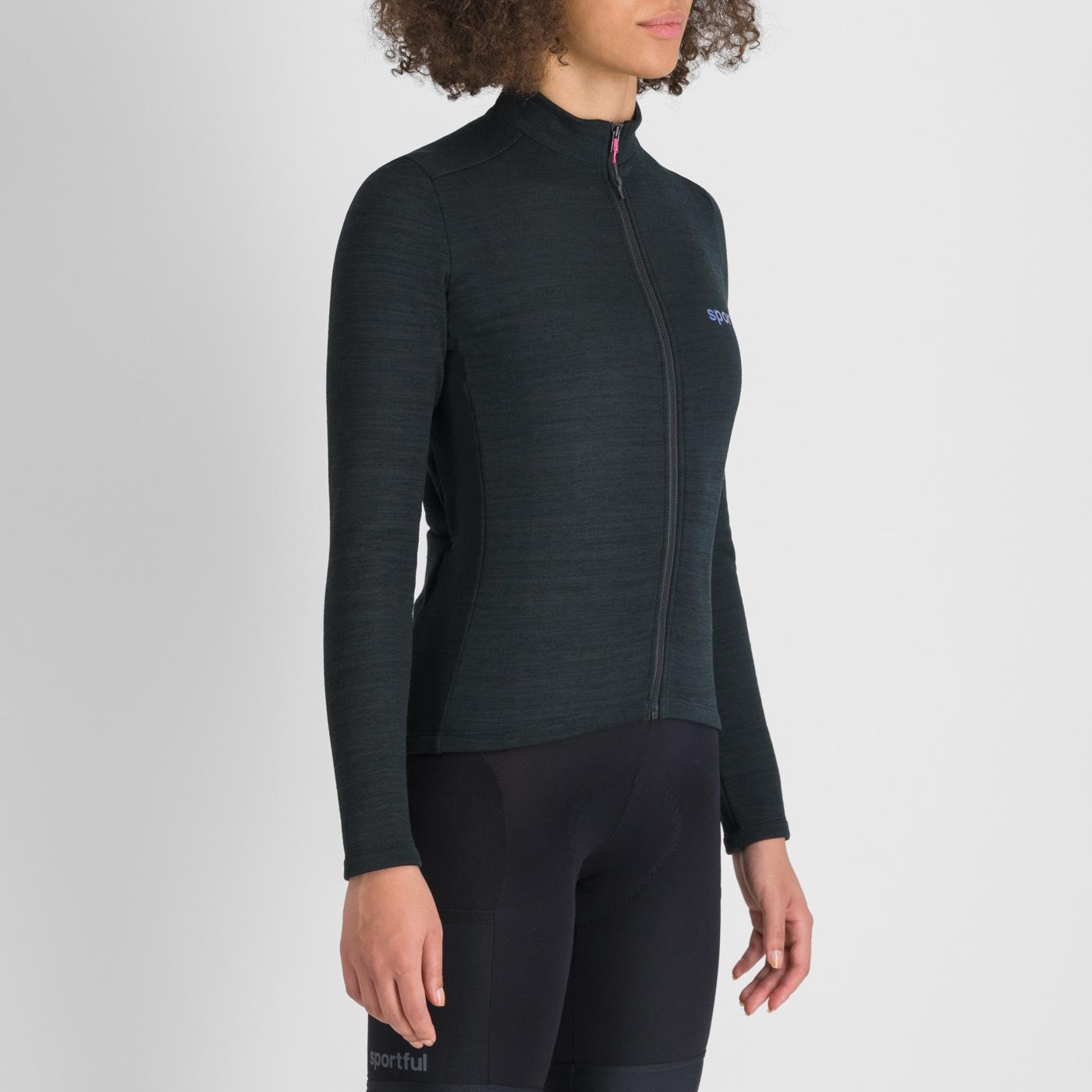 Supergiara wool w jersey - black - sportful
