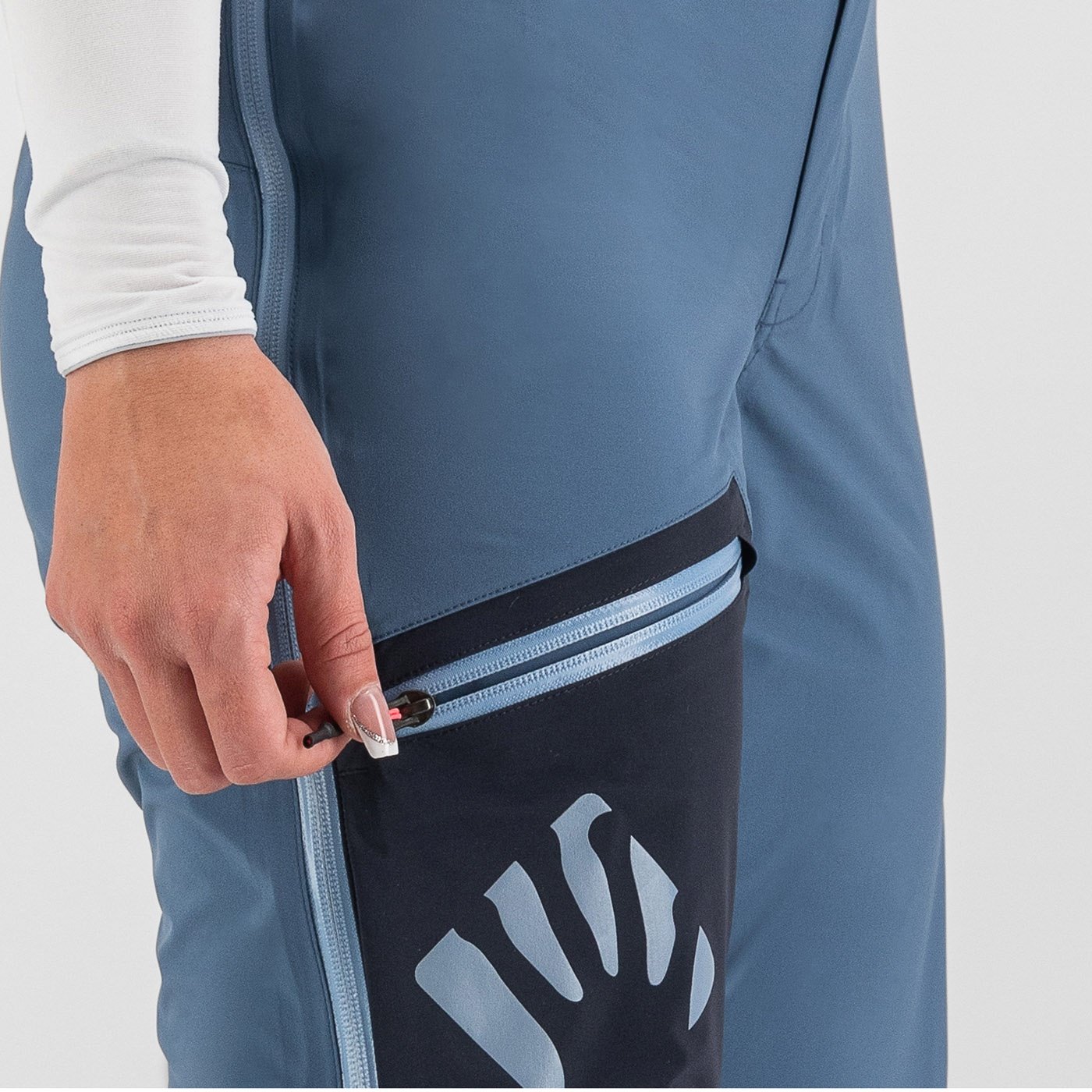 Valsesia shell w pant - bering sea/vulcan - karpos