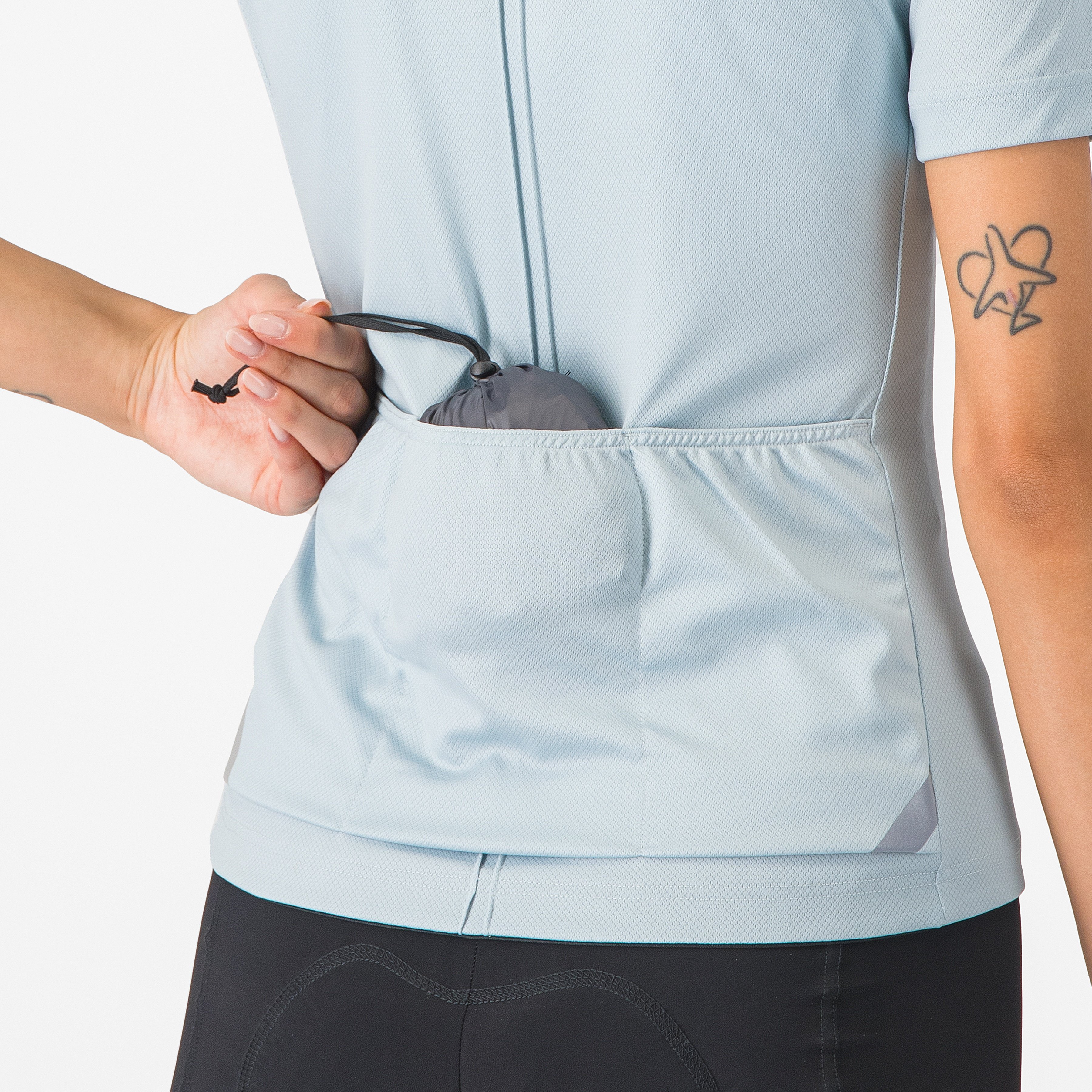 Aria shell w jacket - dark gray - castelli