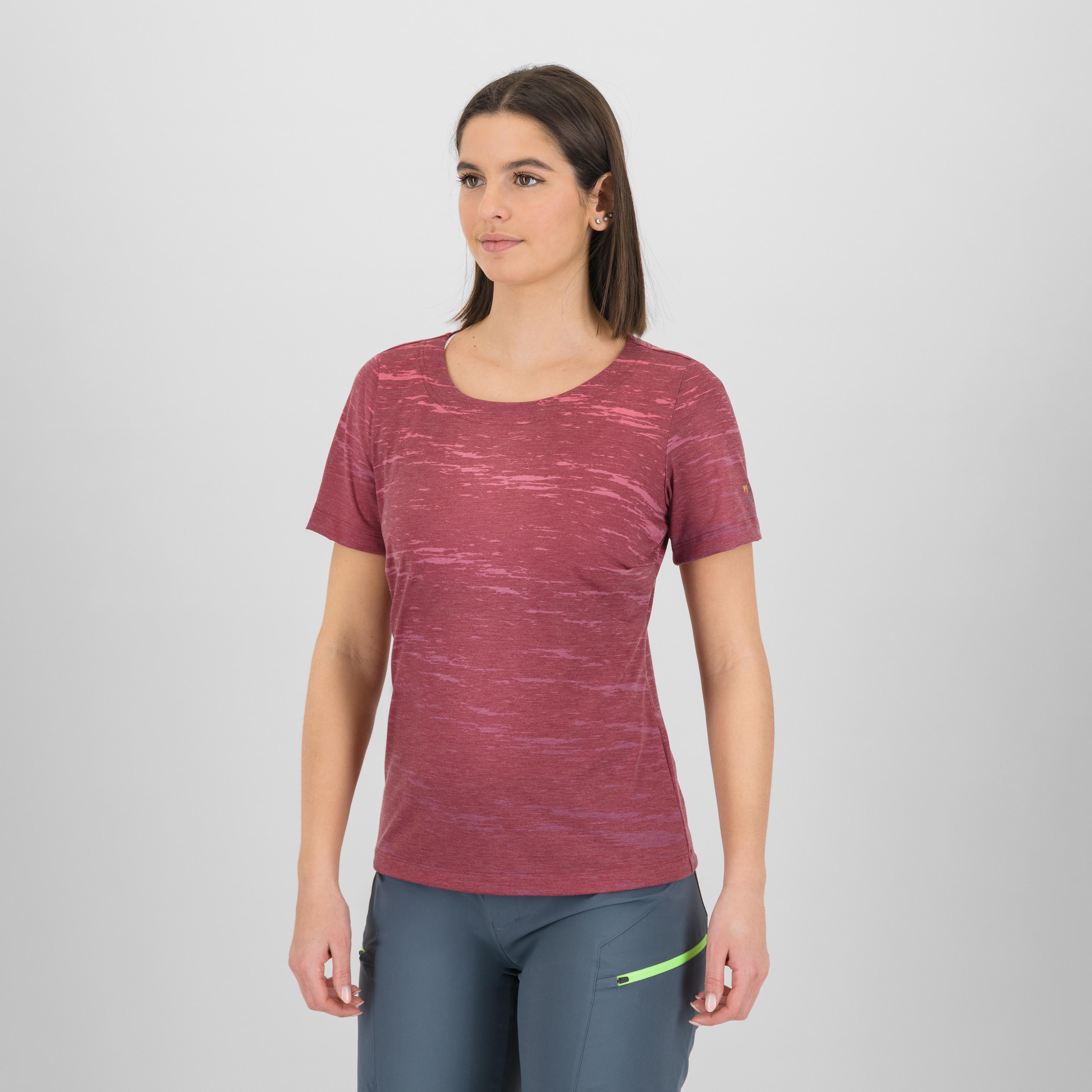 Tremalzo w tee - beet red/virtual pink - karpos