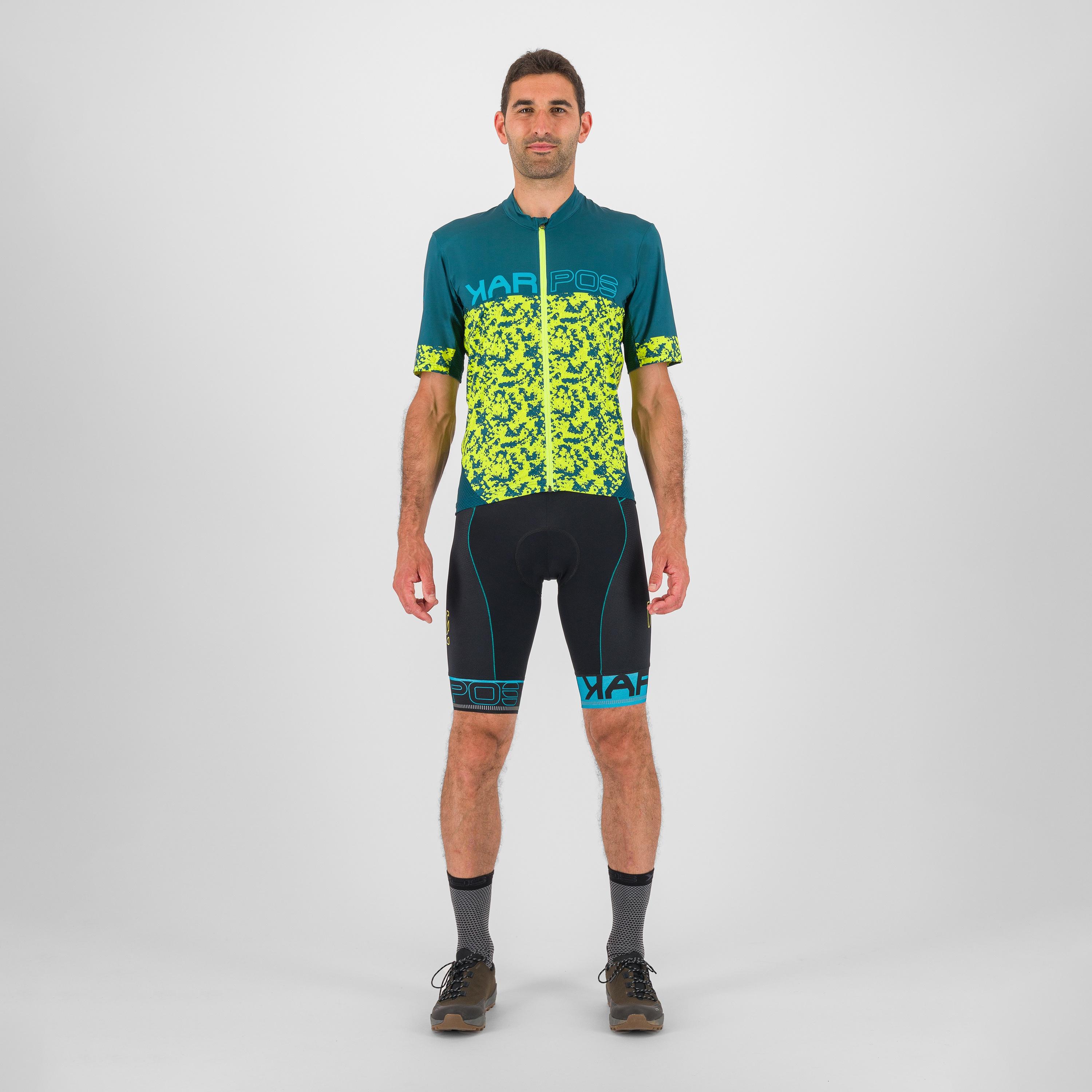 Jump jersey - refl. pound/yellow fluo/enamel - karpos