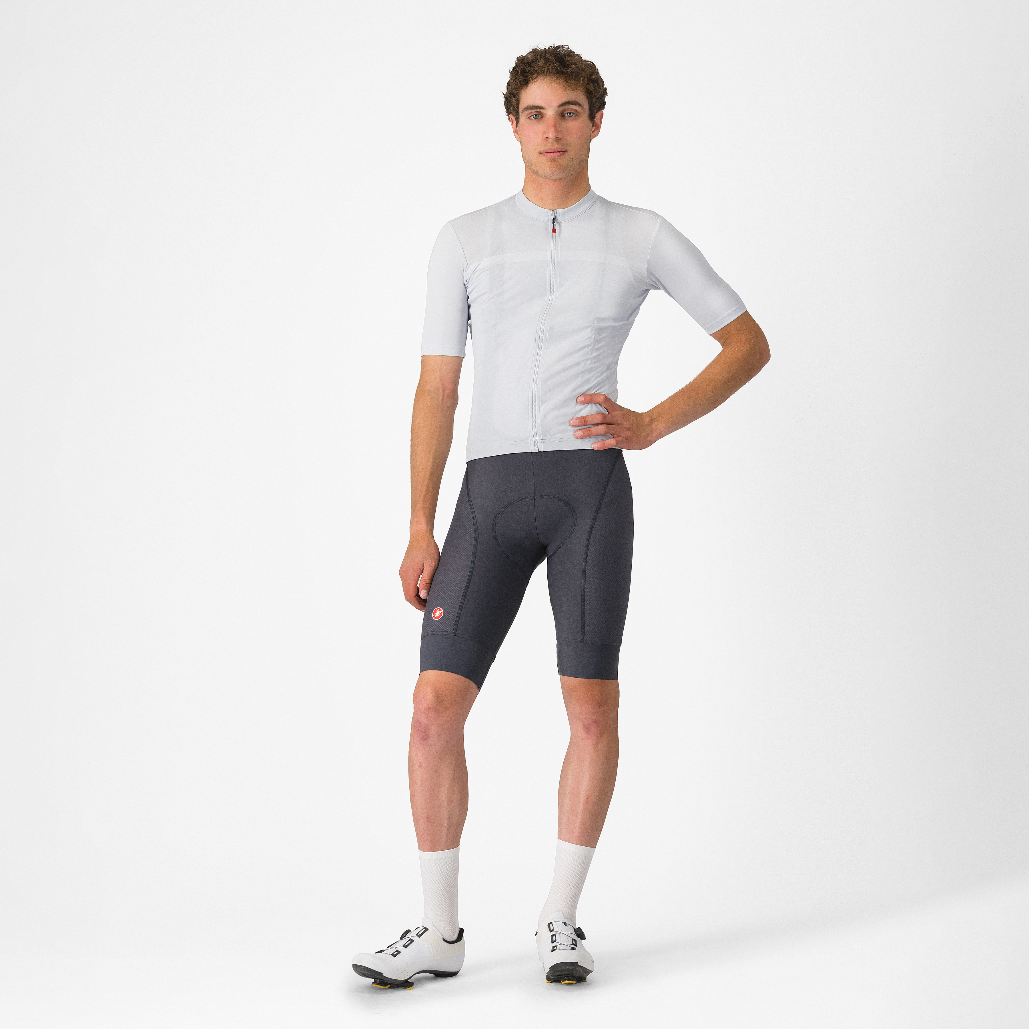 Competizione 2 bibshort - dark gray - castelli