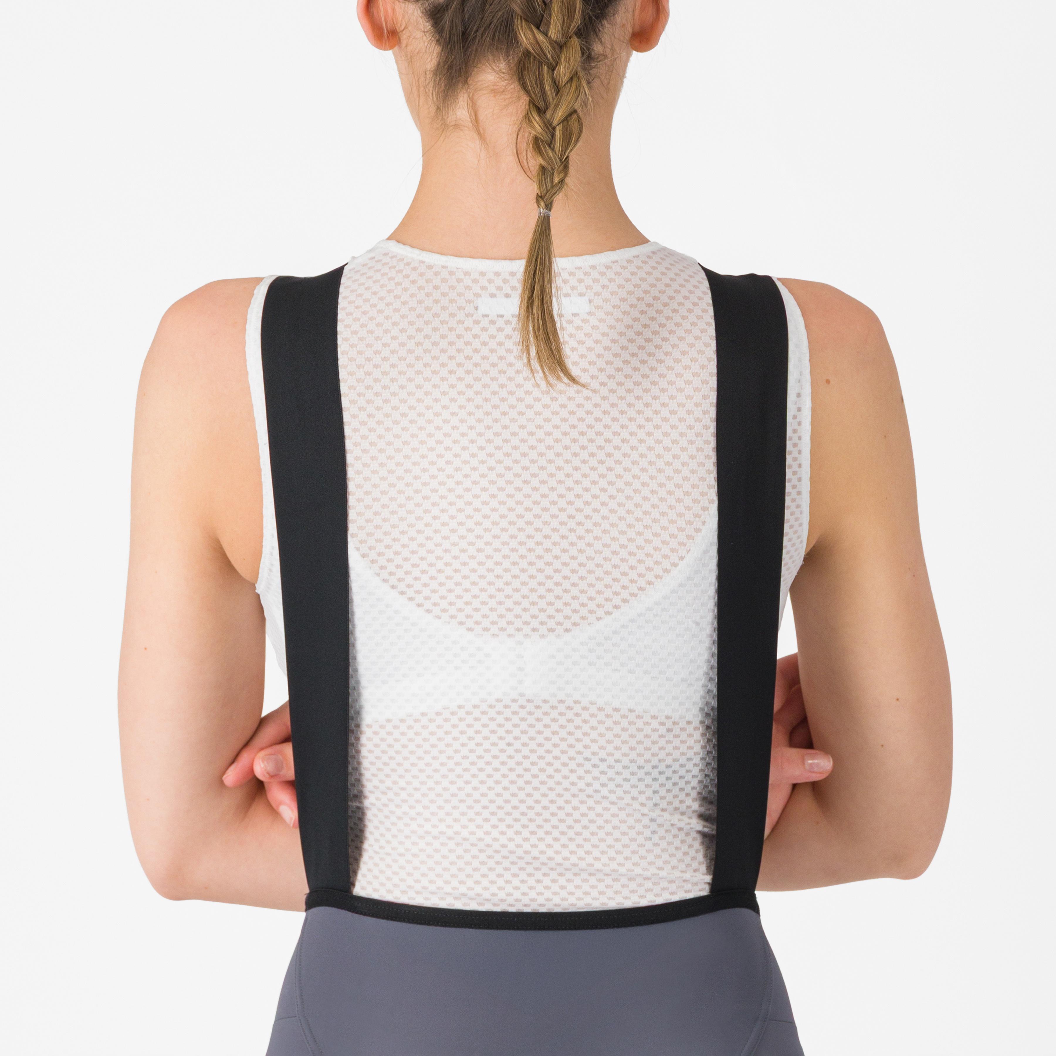 Premio evo w dt bibshort - smoky gray - castelli