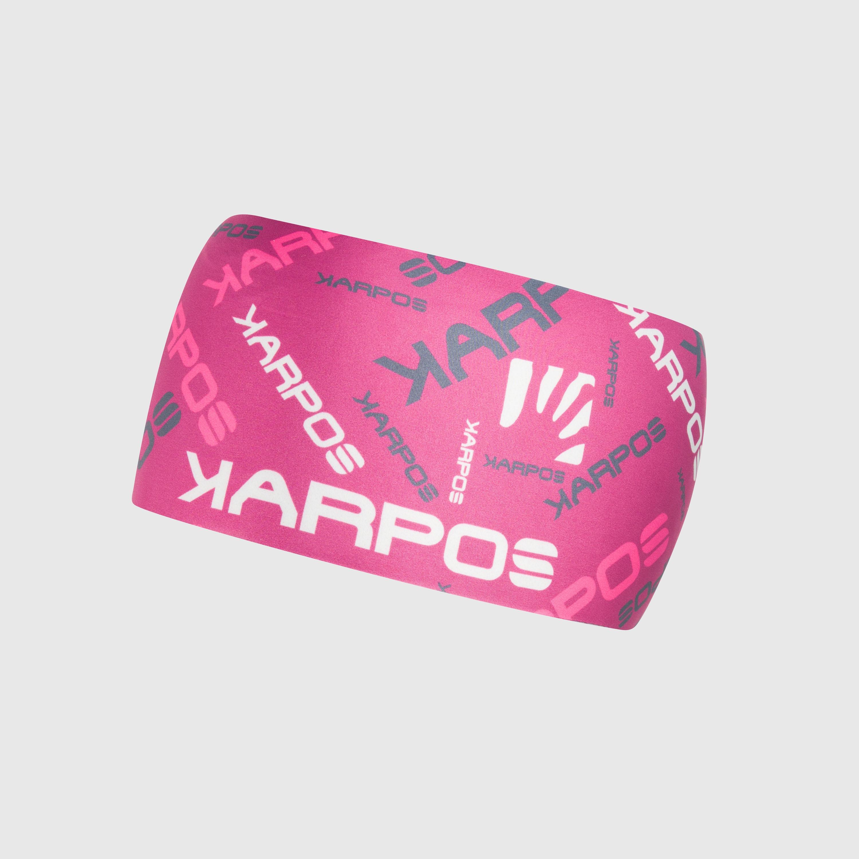 Lavaredo headband - beet red/virtual pink - karpos