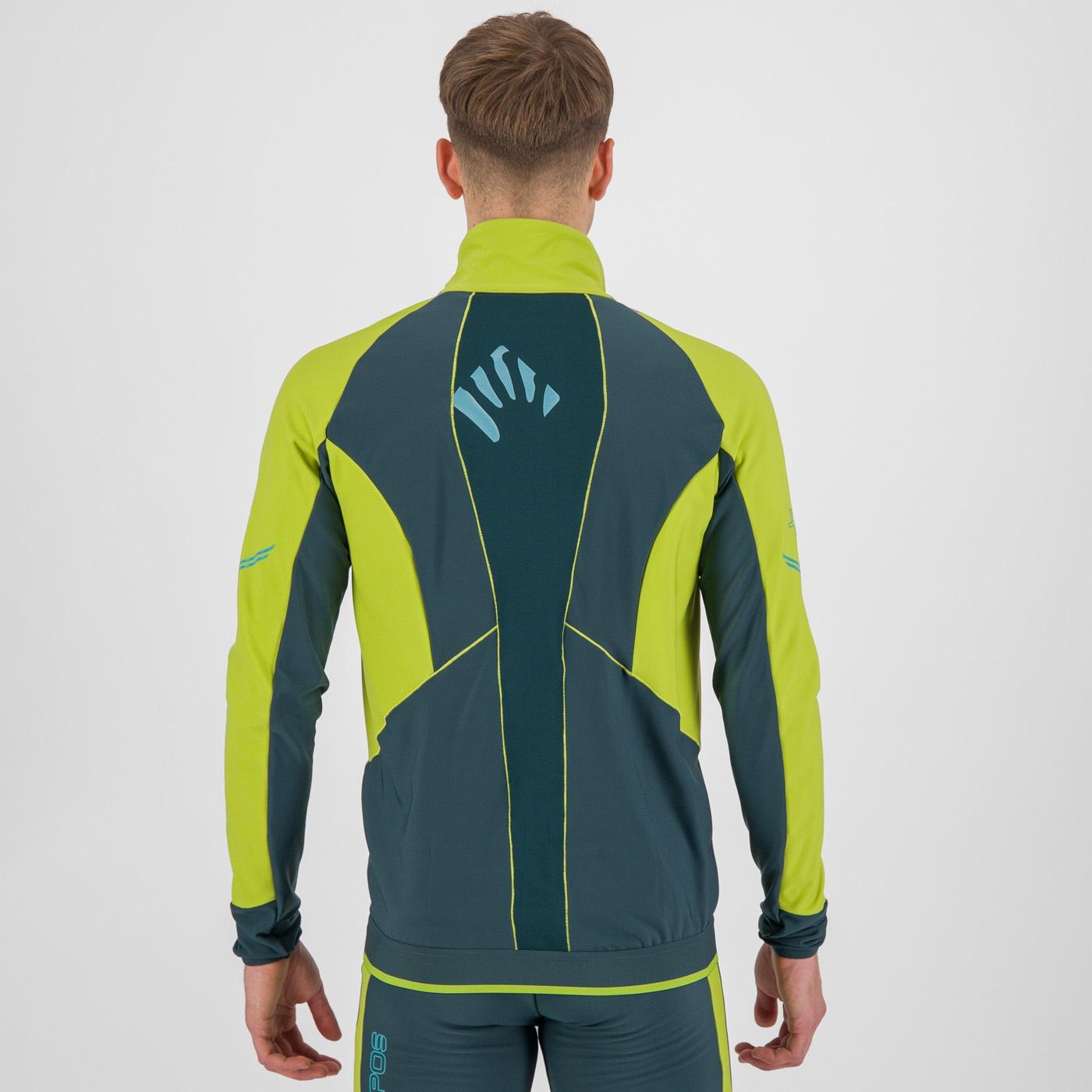 Alagna evo jacket - forest/kiwi colada - karpos