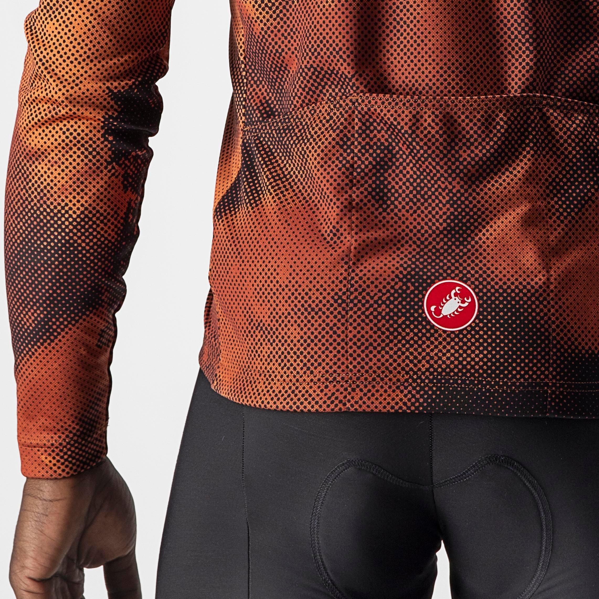 Ventaglio jersey - fuoco - castelli