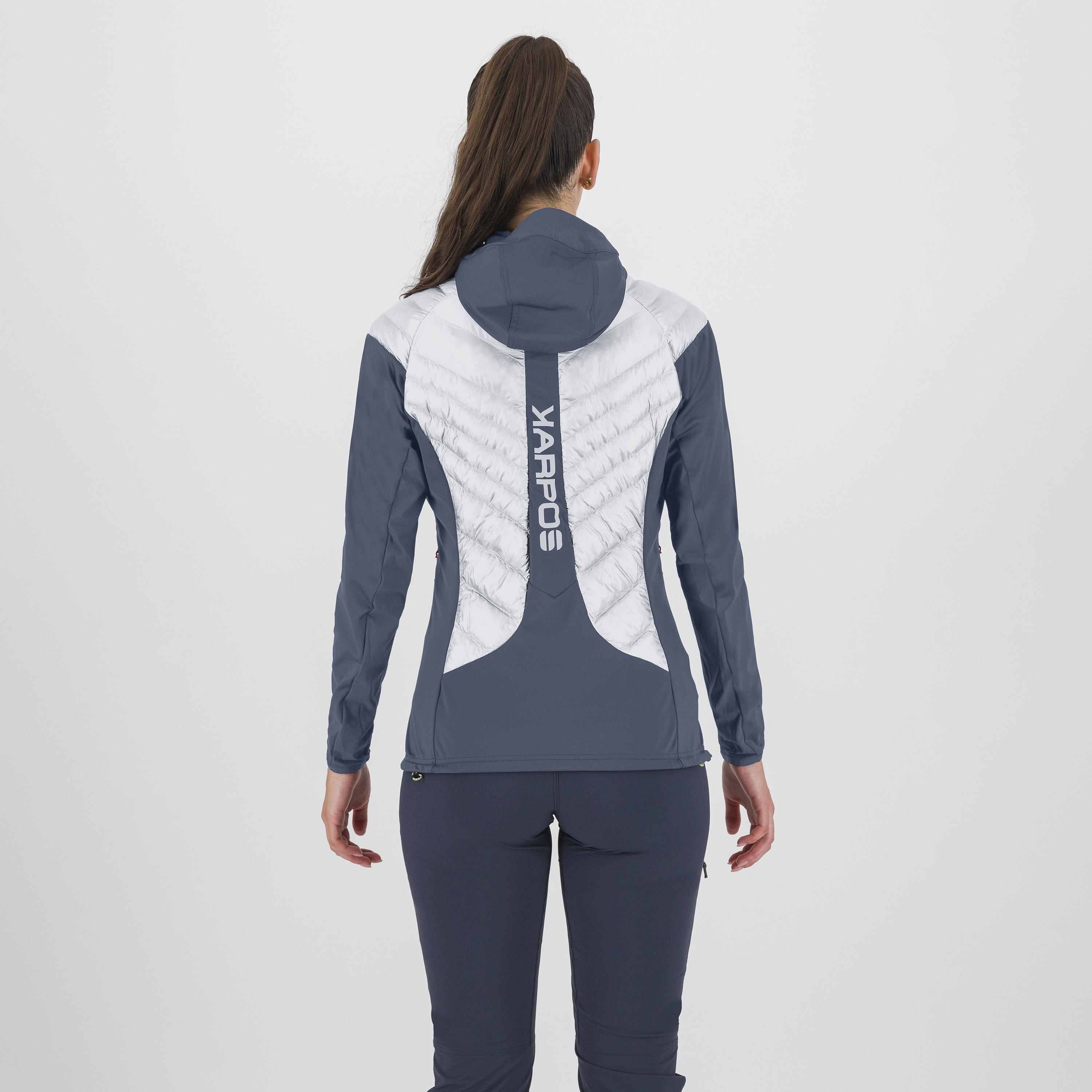 Sass de mura w jacket - bright white/windw.blue - karpos