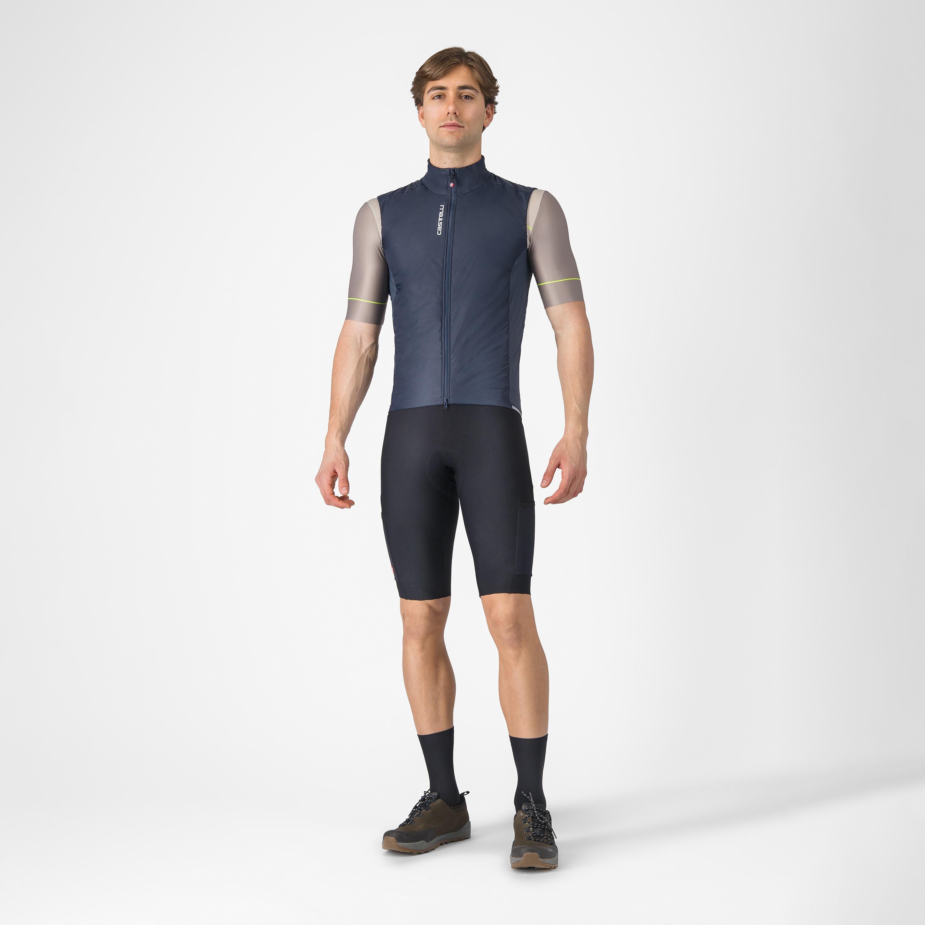 Fly direct vest - twilight blue/silver gray - castelli