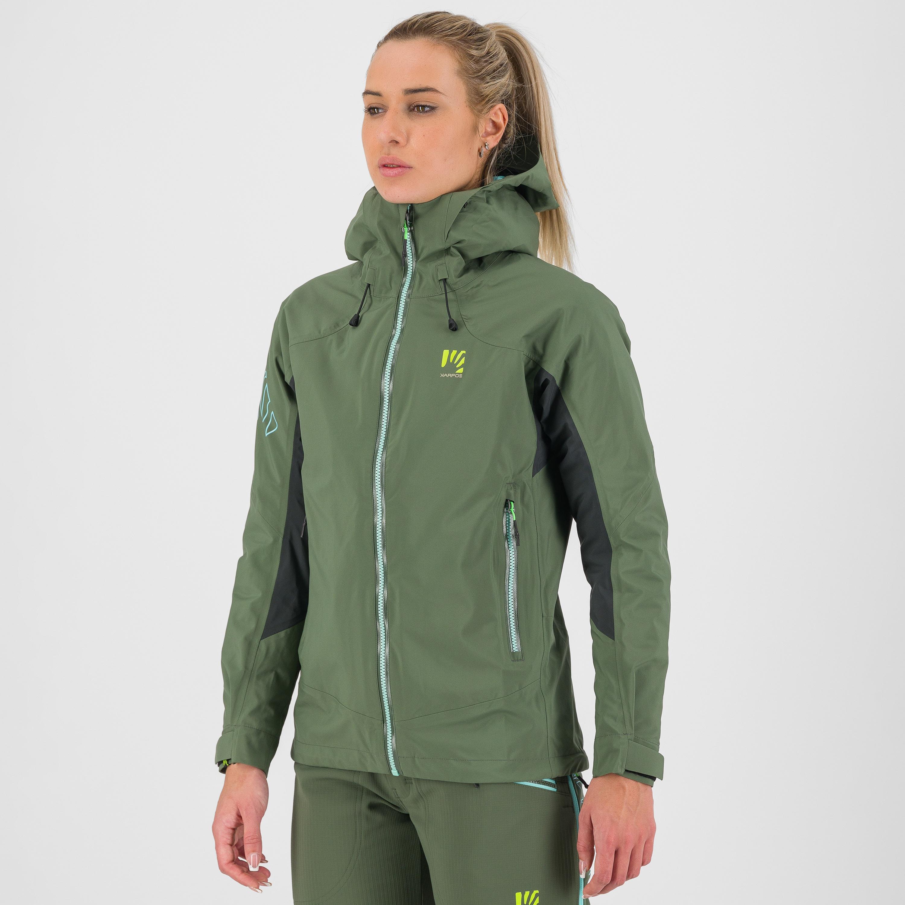 Storm evo w jacket - thyme/black sand - karpos