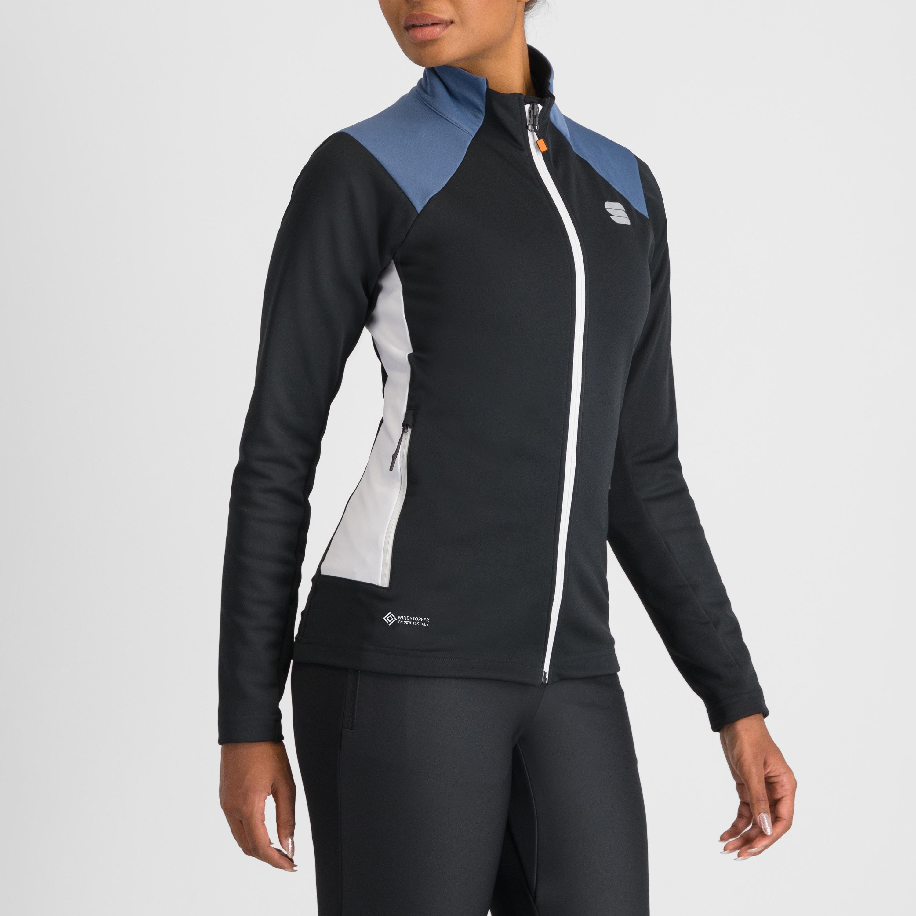 Squadra w jacket - black/natural gray - sportful