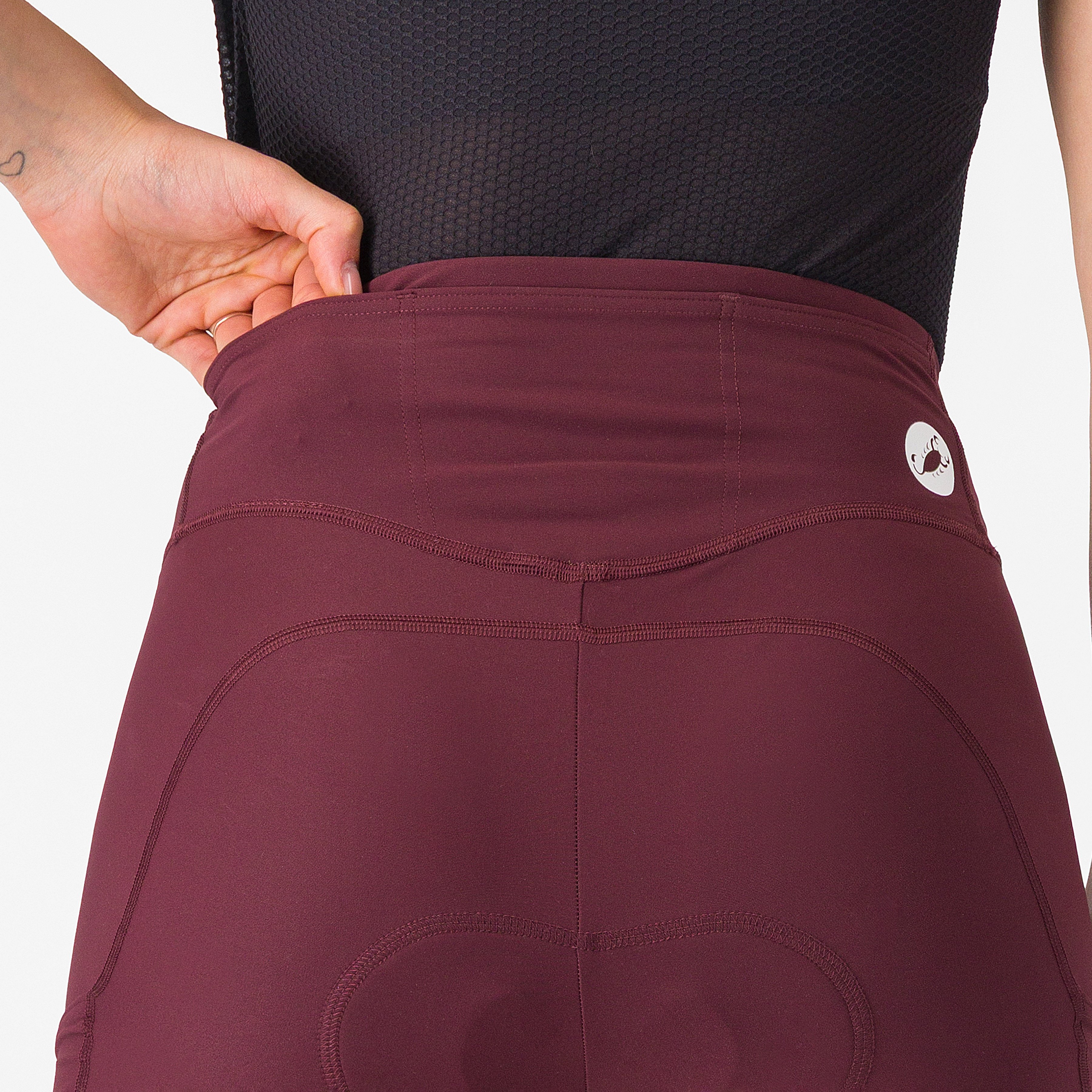 Comfort travel short - deep bordeaux - castelli