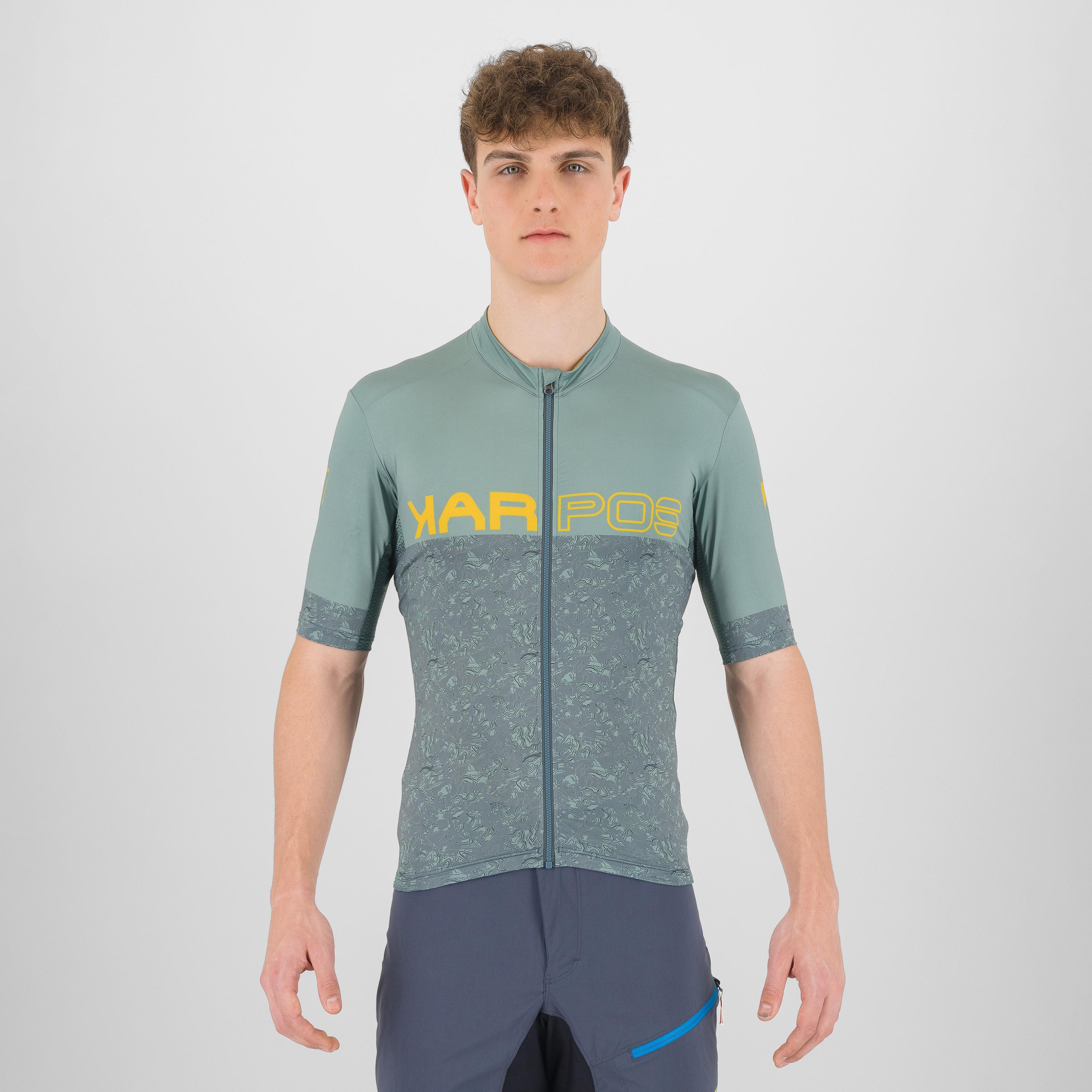 Jump jersey - north atl/dark slate/lemon c. - karpos