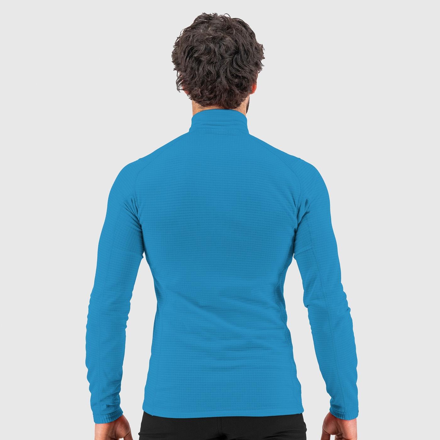 Croda light half zip - blue jewel - karpos
