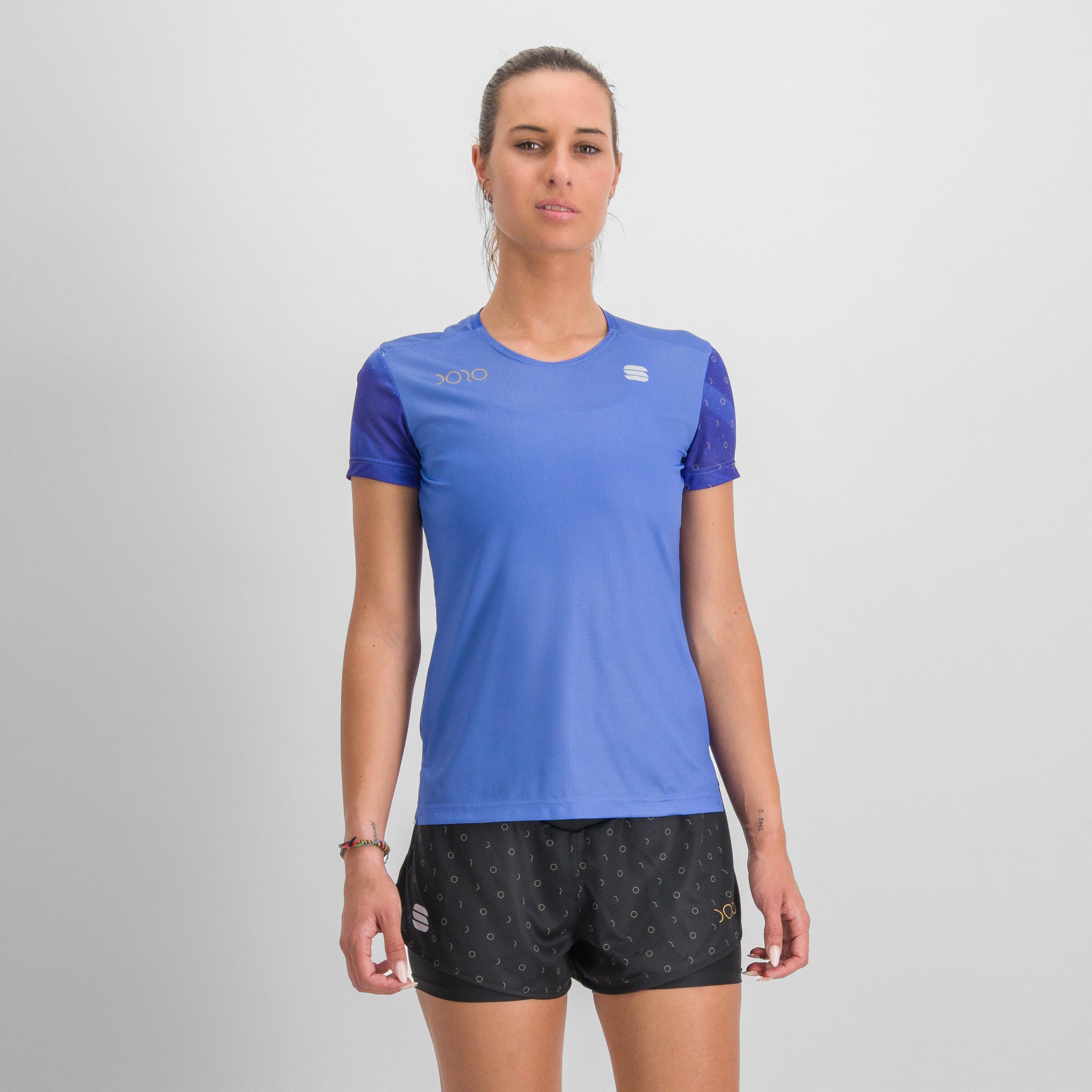 Doro cardio jersey short sleeve - light violet - sportful