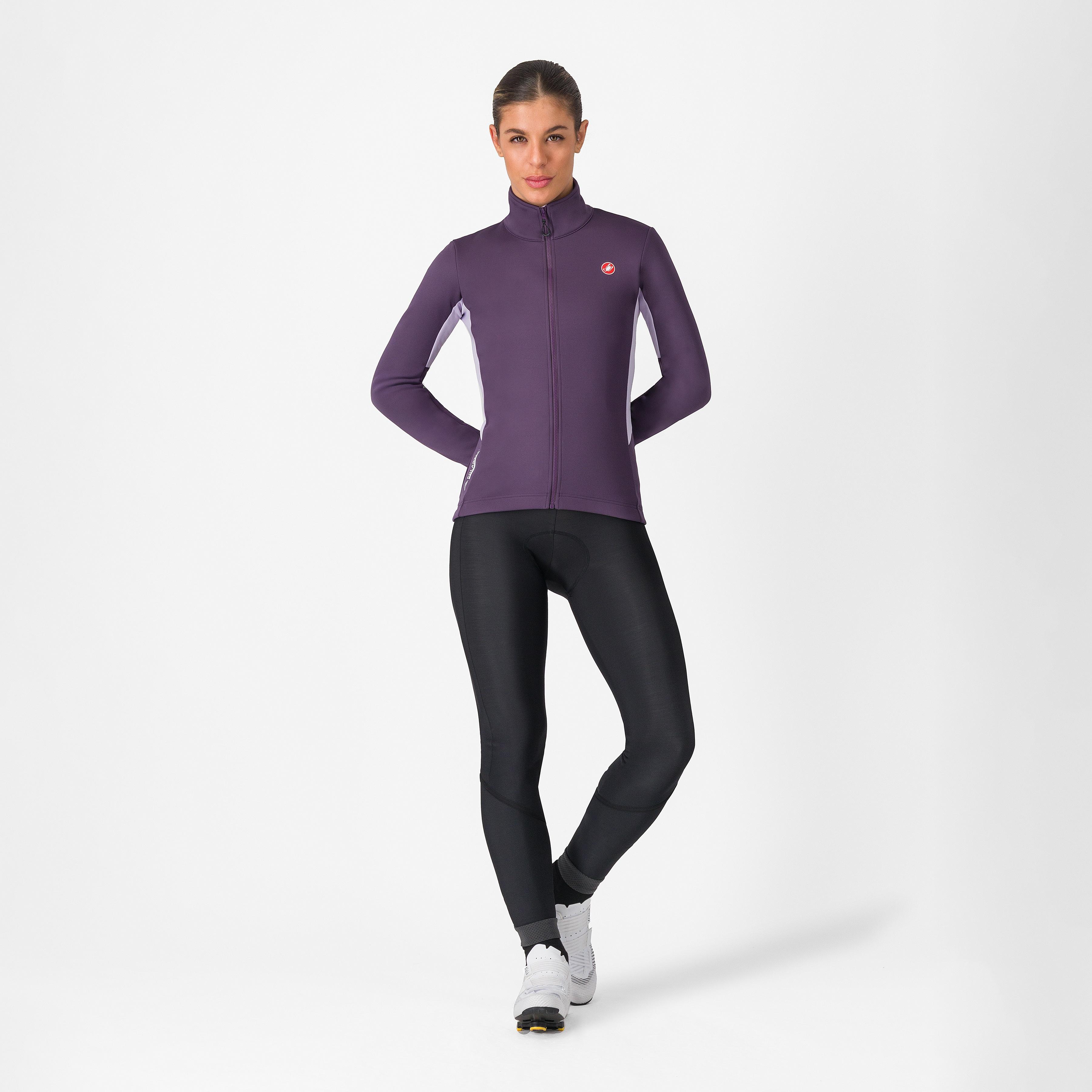 Entrata 2 w jacket - night shade/purple mist - castelli
