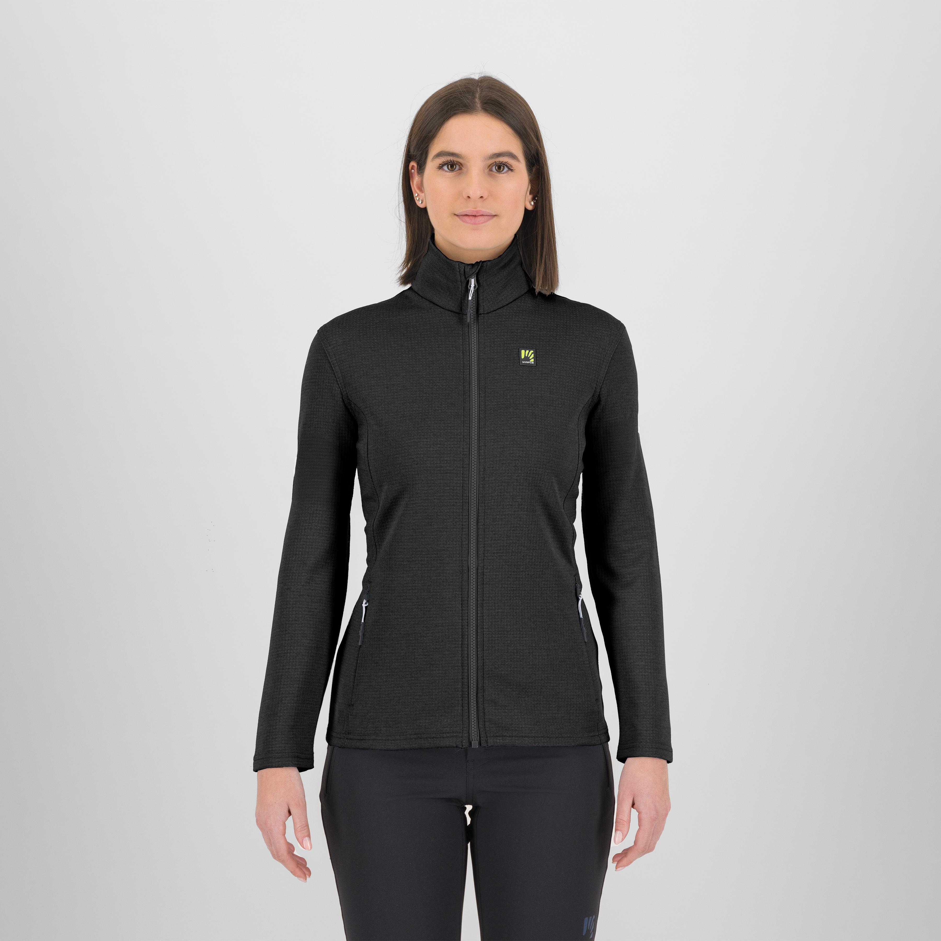 Pizzocco w full zip fleece - black - karpos