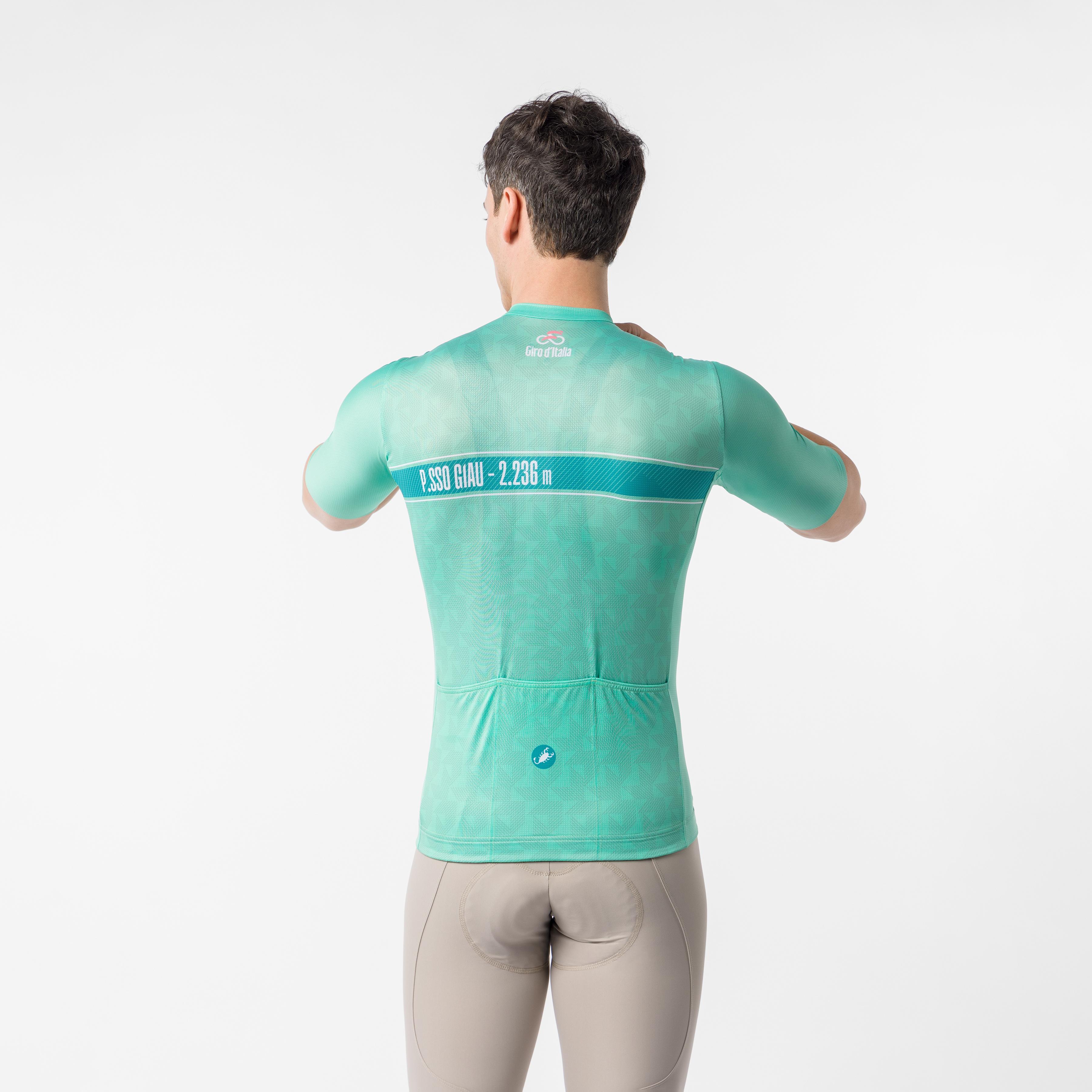 #giro109 cima coppi jersey - jade green - castelli