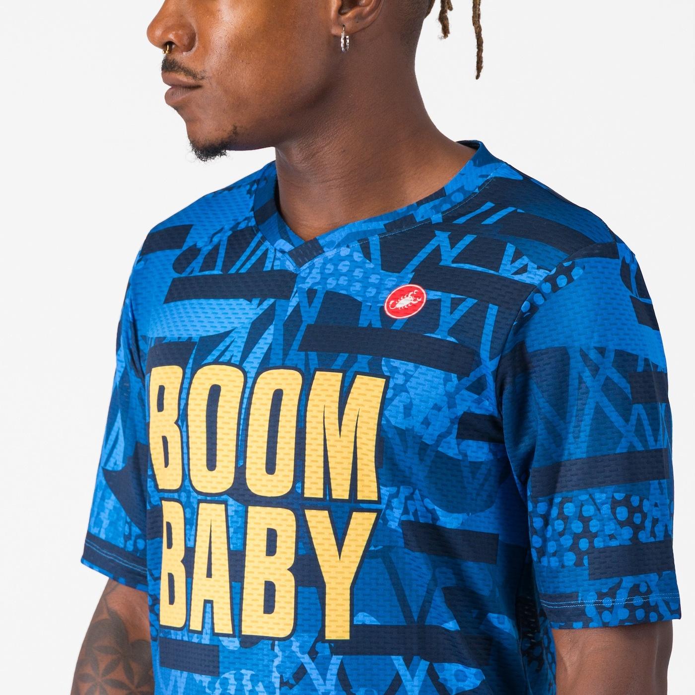 Boombaby 2 trail jersey - blue/gold - castelli