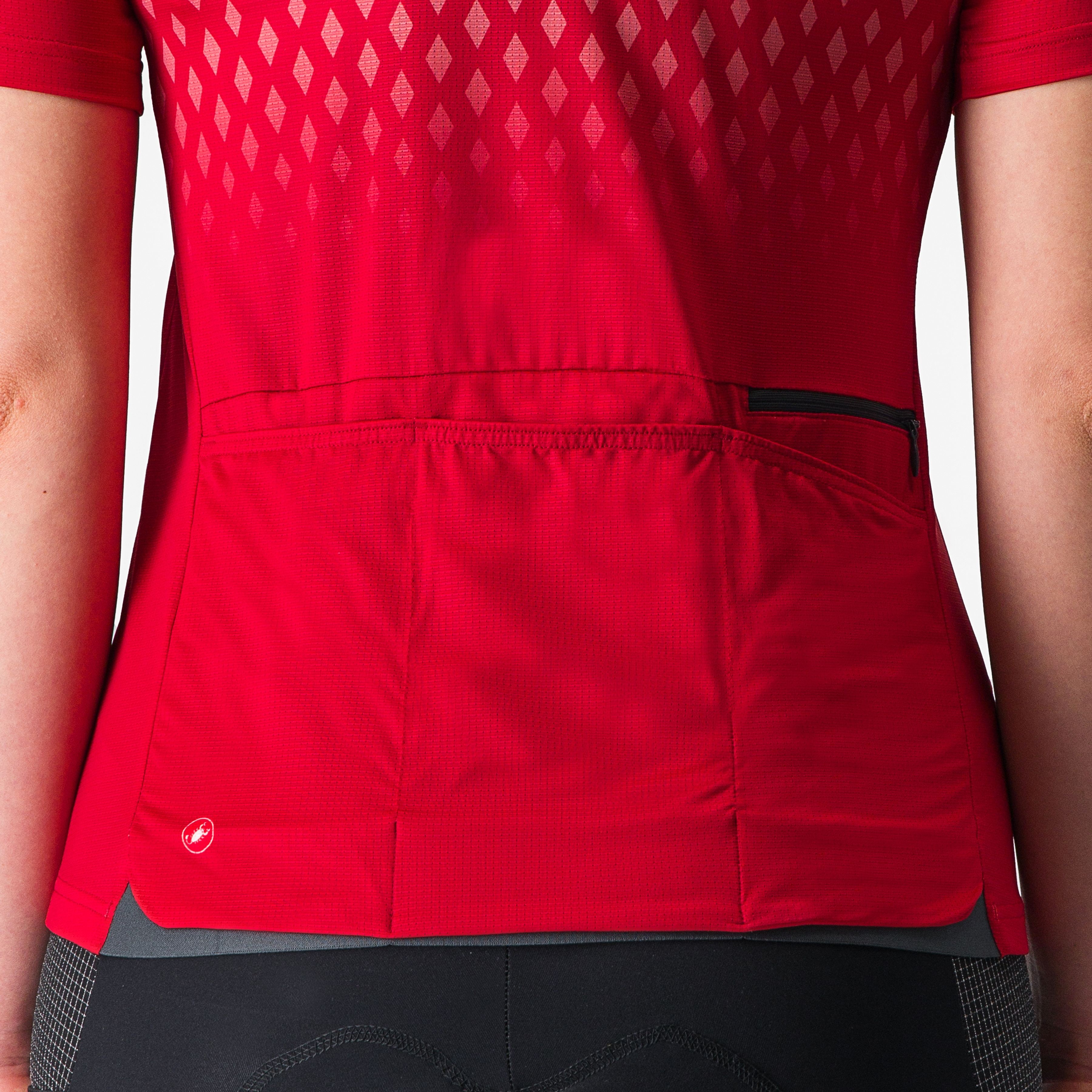 Unlimited sentiero 3 jersey - rich red/mineral red - castelli