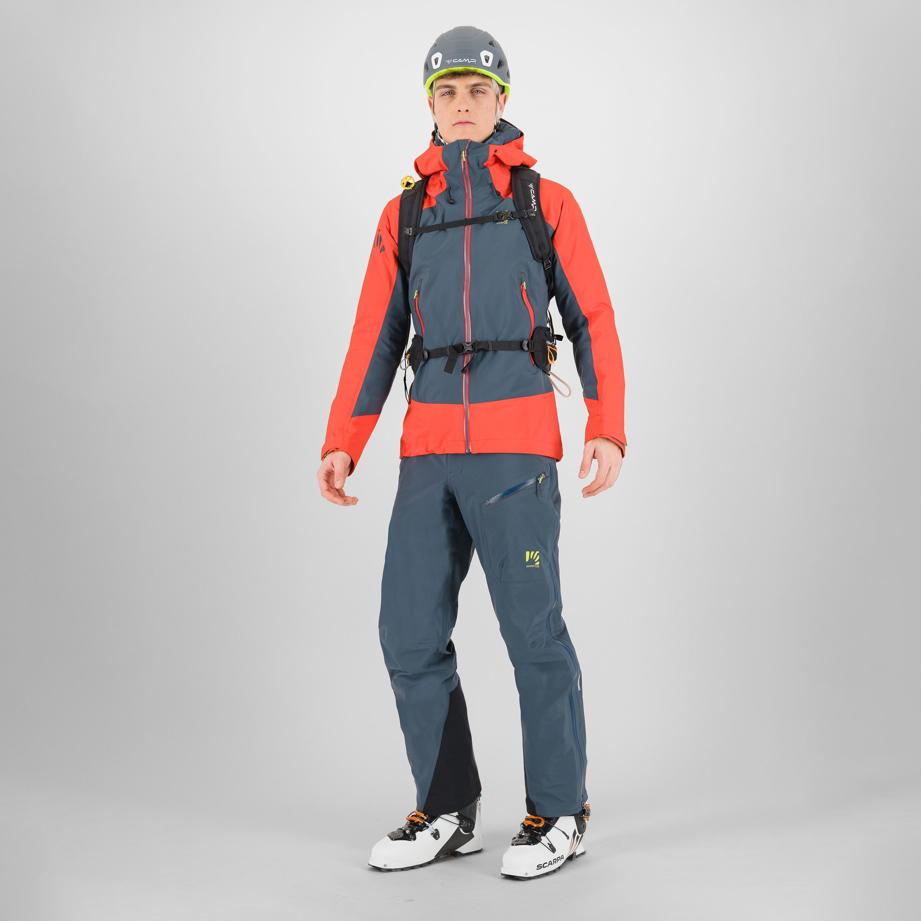Storm evo jacket - midnight/fiery red - karpos