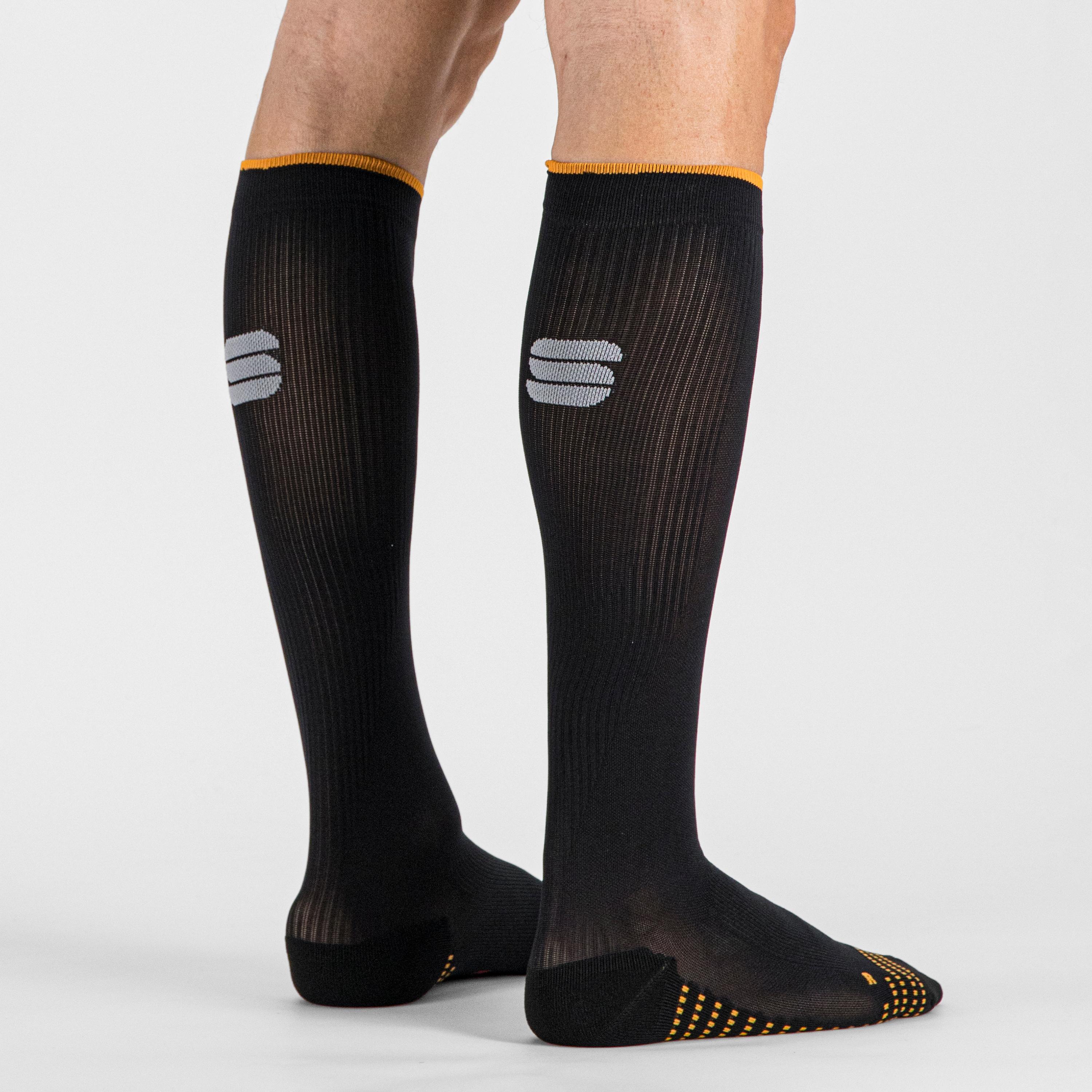 Recovery socks - black orange sdr - sportful