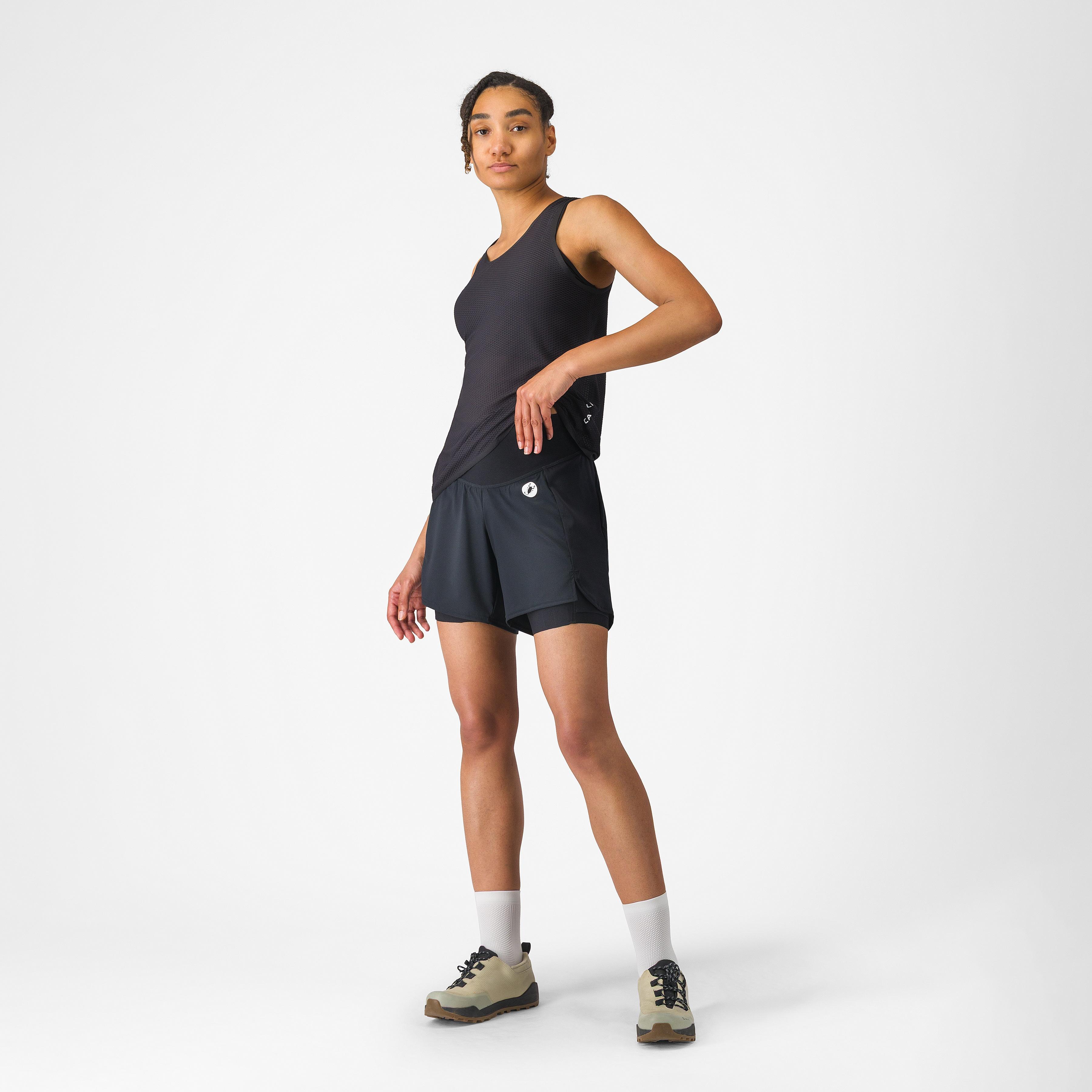 Movement travel short - black - castelli