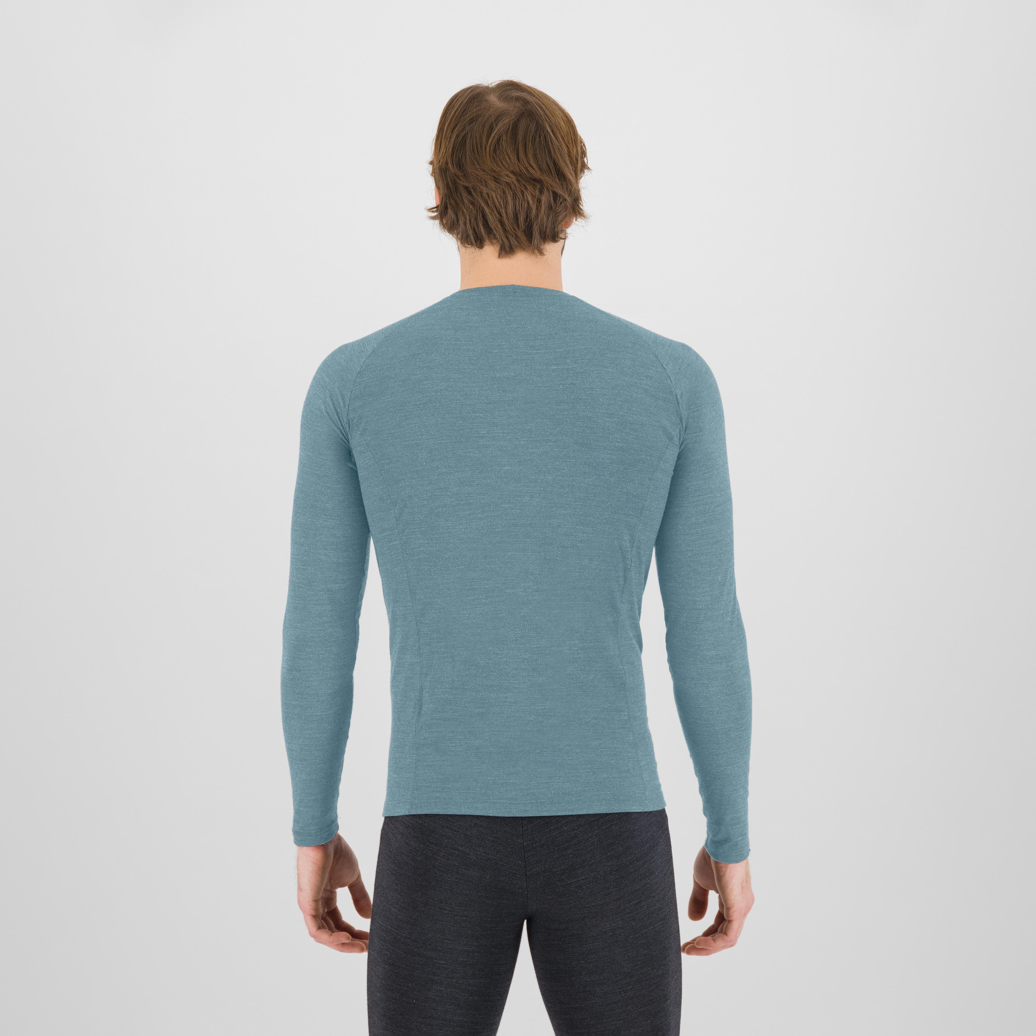 Dinamico merino 180 jersey ls - smoke blue - karpos