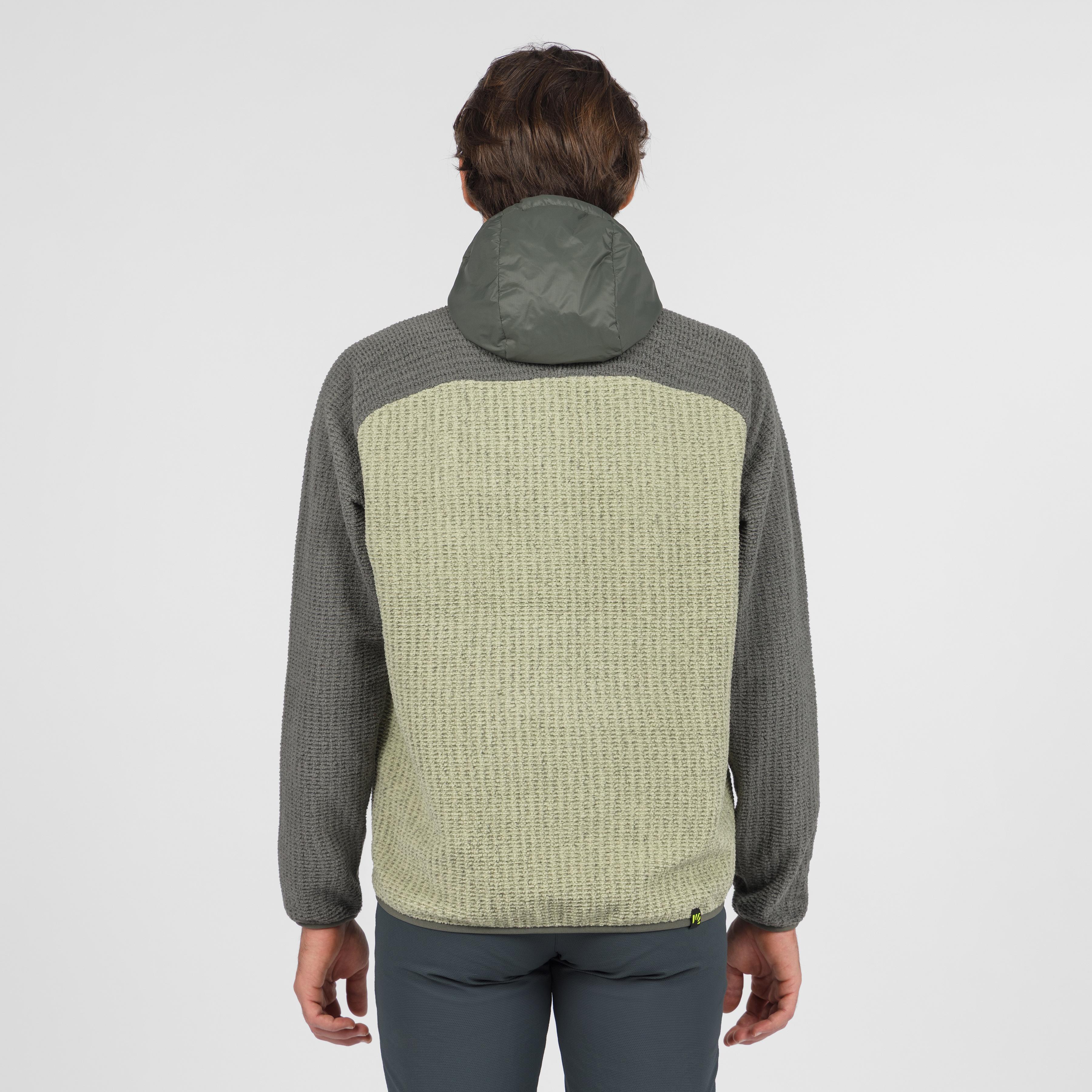 Rocchetta vogue hoodie half zip fleece - tea/castor/kambaba - karpos