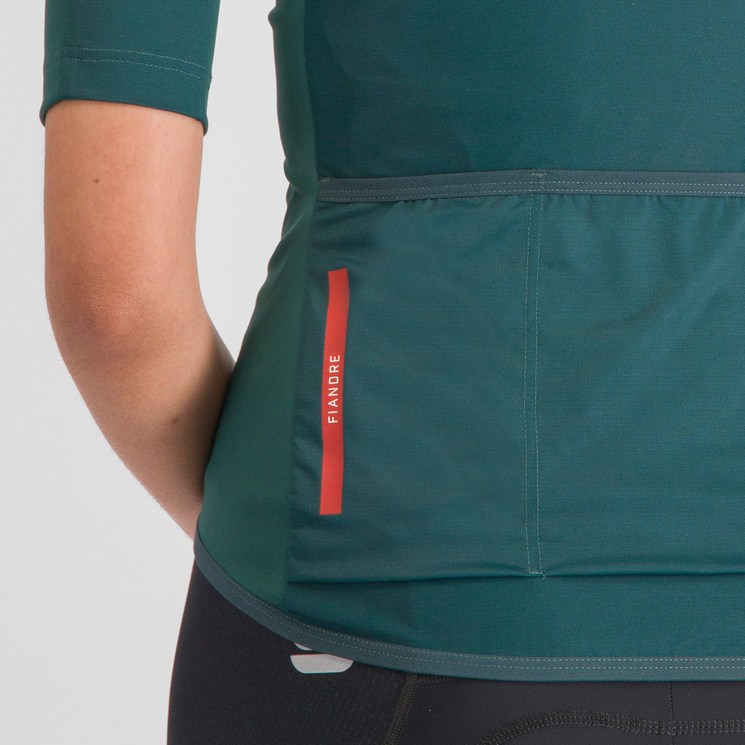 Fiandre light  short sleeve w jacket - shrub green - sportful