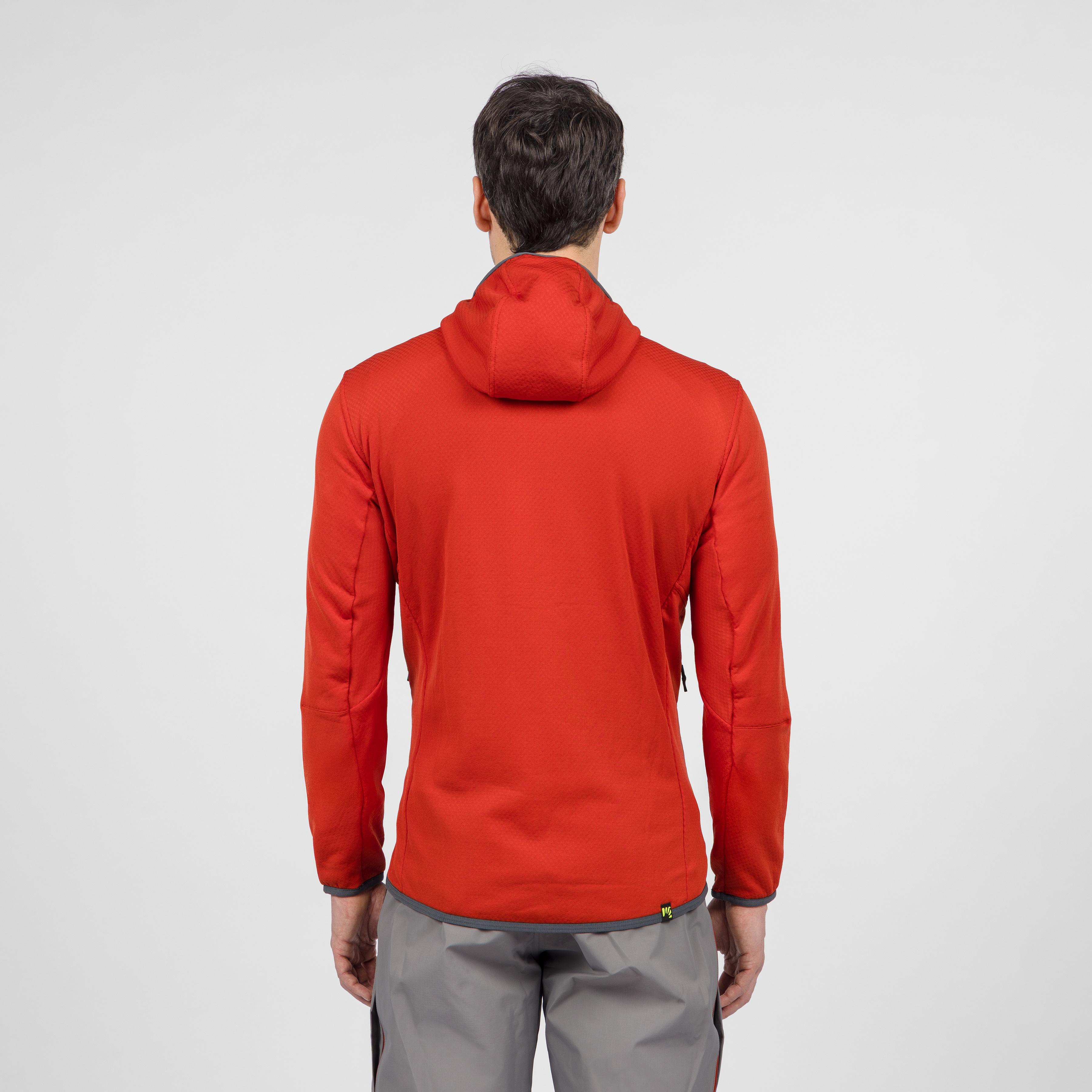 Antermoia hoodie fleece - fire - karpos