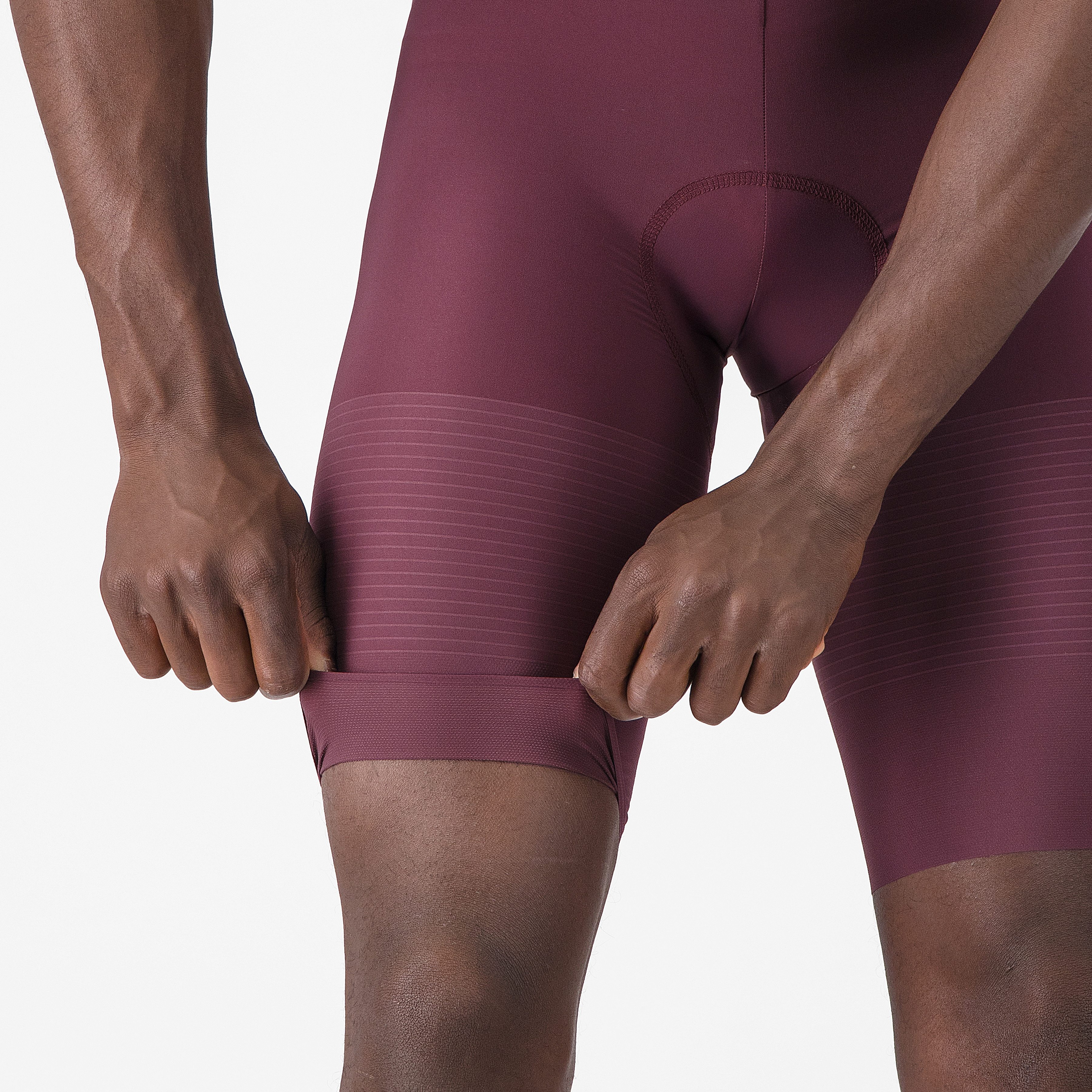 Premio evo bibshort - deep bordeaux/winter sky - castelli