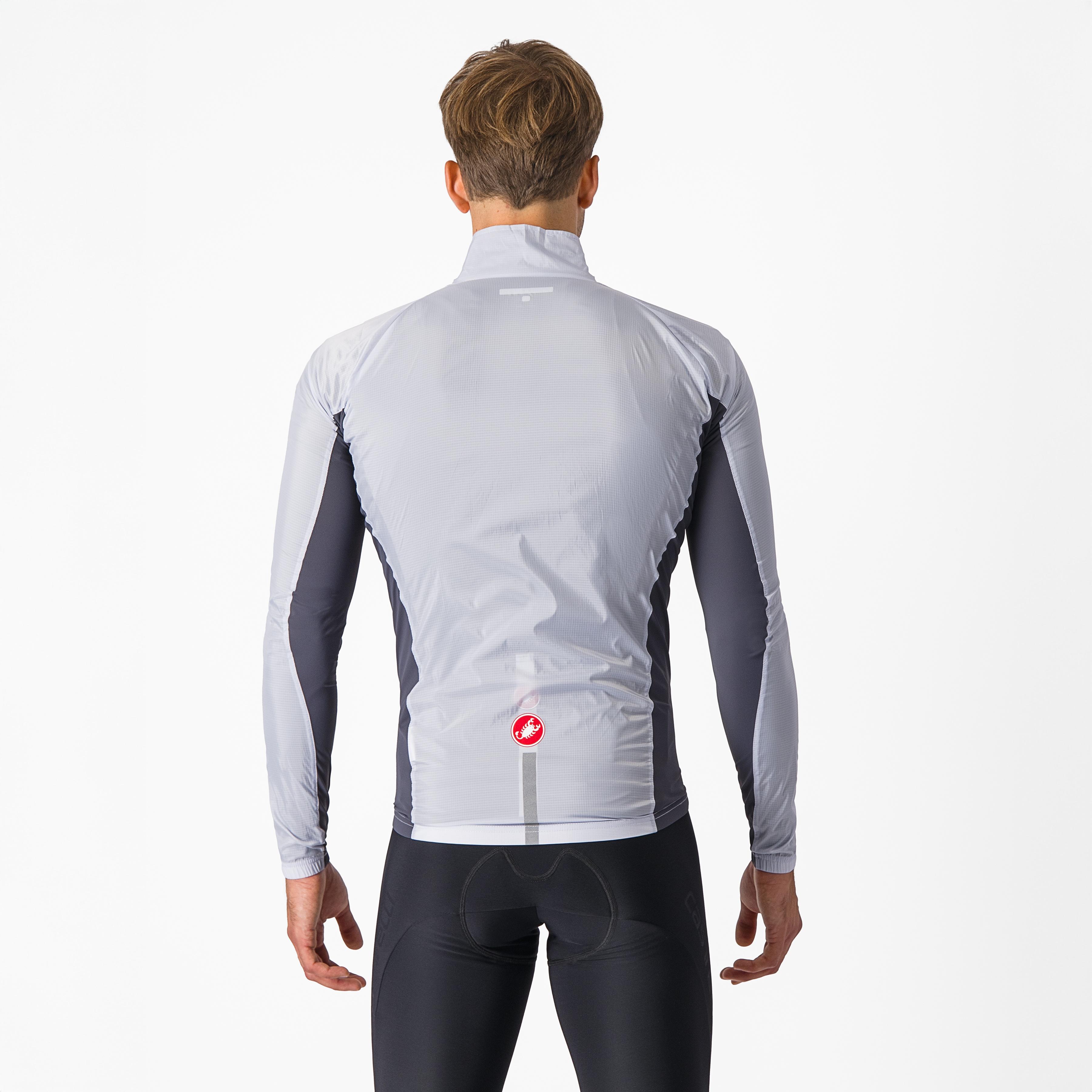 Squadra stretch jacket - silver gray/dark gray - castelli