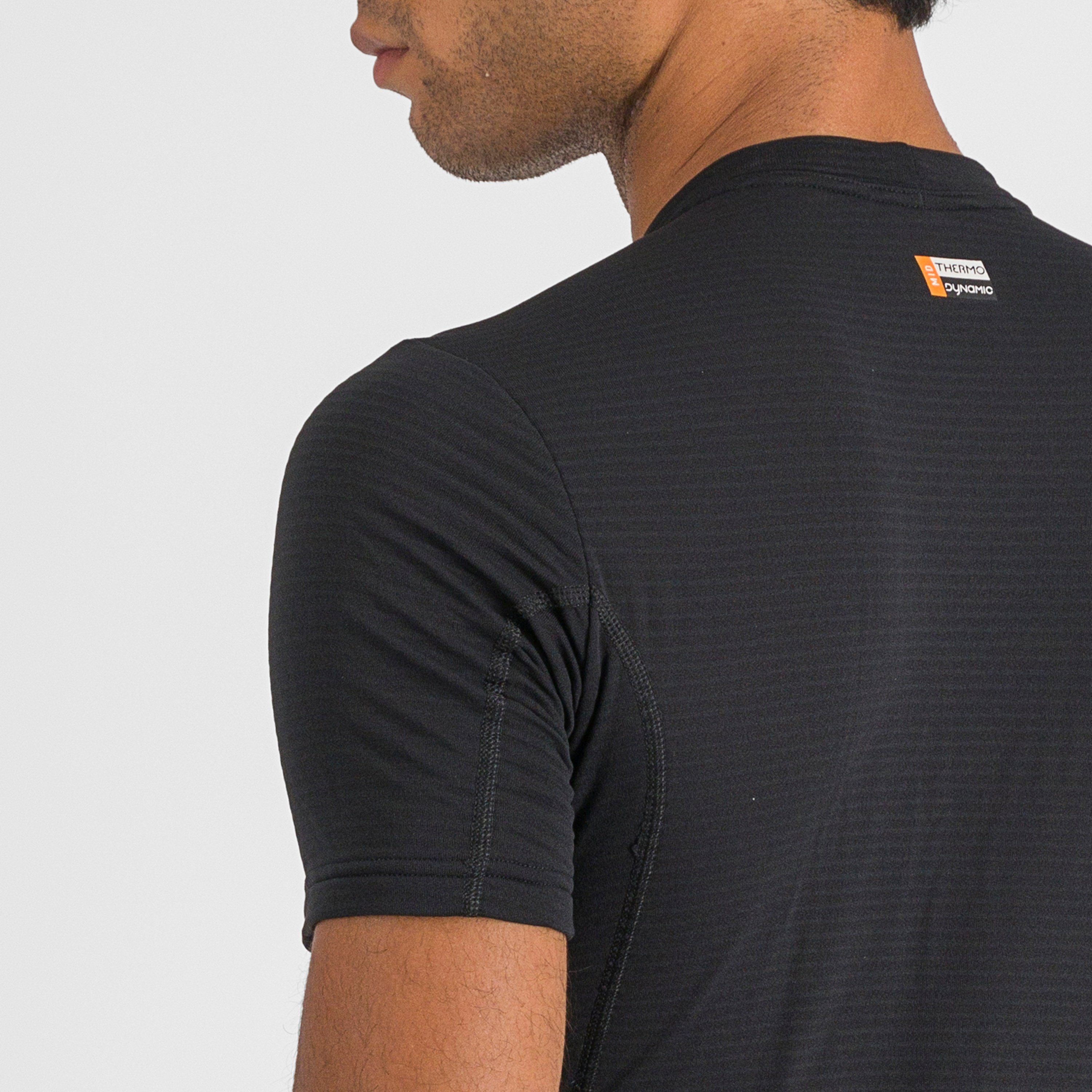 Thermodynamic mid tee - black - sportful
