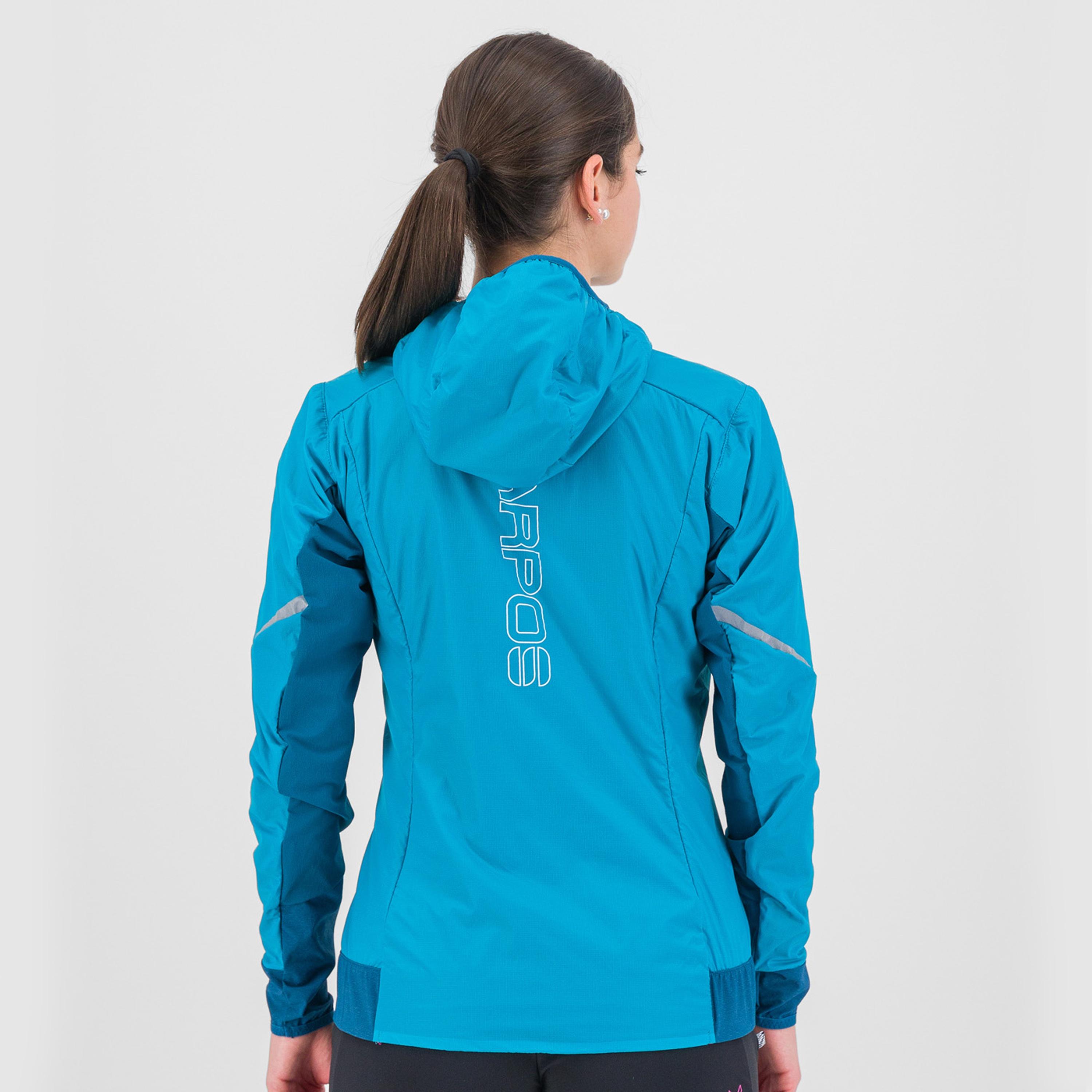 K-performance hybrid w jacket - bluebird/moroccan blue - karpos